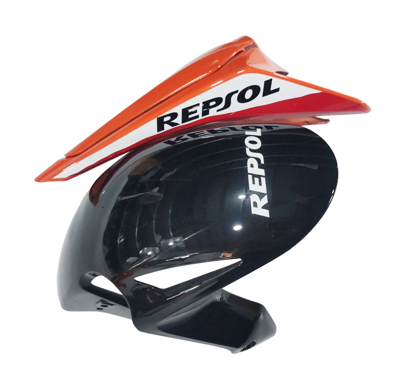 Amotopart 2008-2011 Honda CBR1000RR Orange Black Fairing Kit