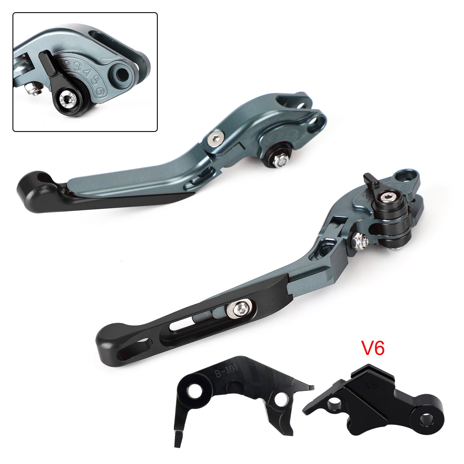 2024-2025 Yamaha XSR900 XSR900GP MT-09 Adjustable Clutch Brake Lever fit