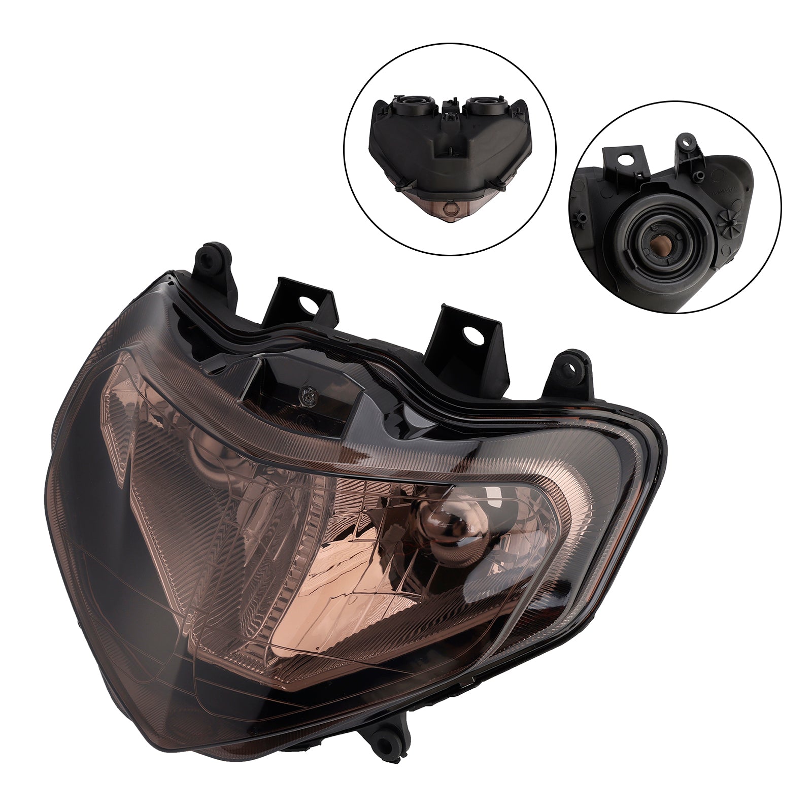 01-03 Suzuki Gsx-R 1000 750 600 Headlight Grille Front Light Case Fit Smoke