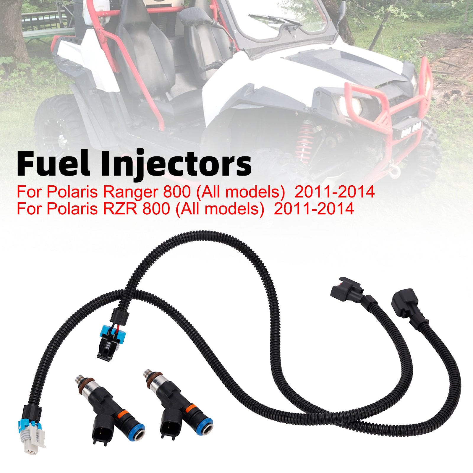 11–14 Polaris RZR Ranger 800 1204319 Einspritzdüsen 1204318 1005228