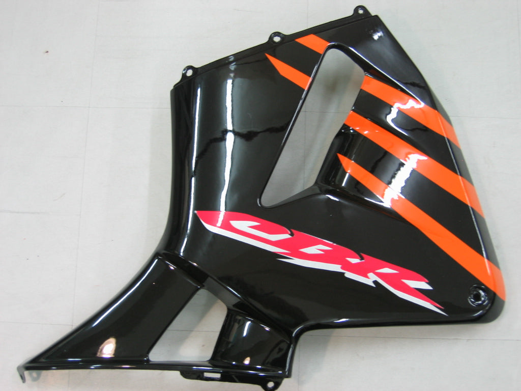 Amotopart 2005–2006 Honda CBR600RR Verkleidungsset in Schwarz und Orange