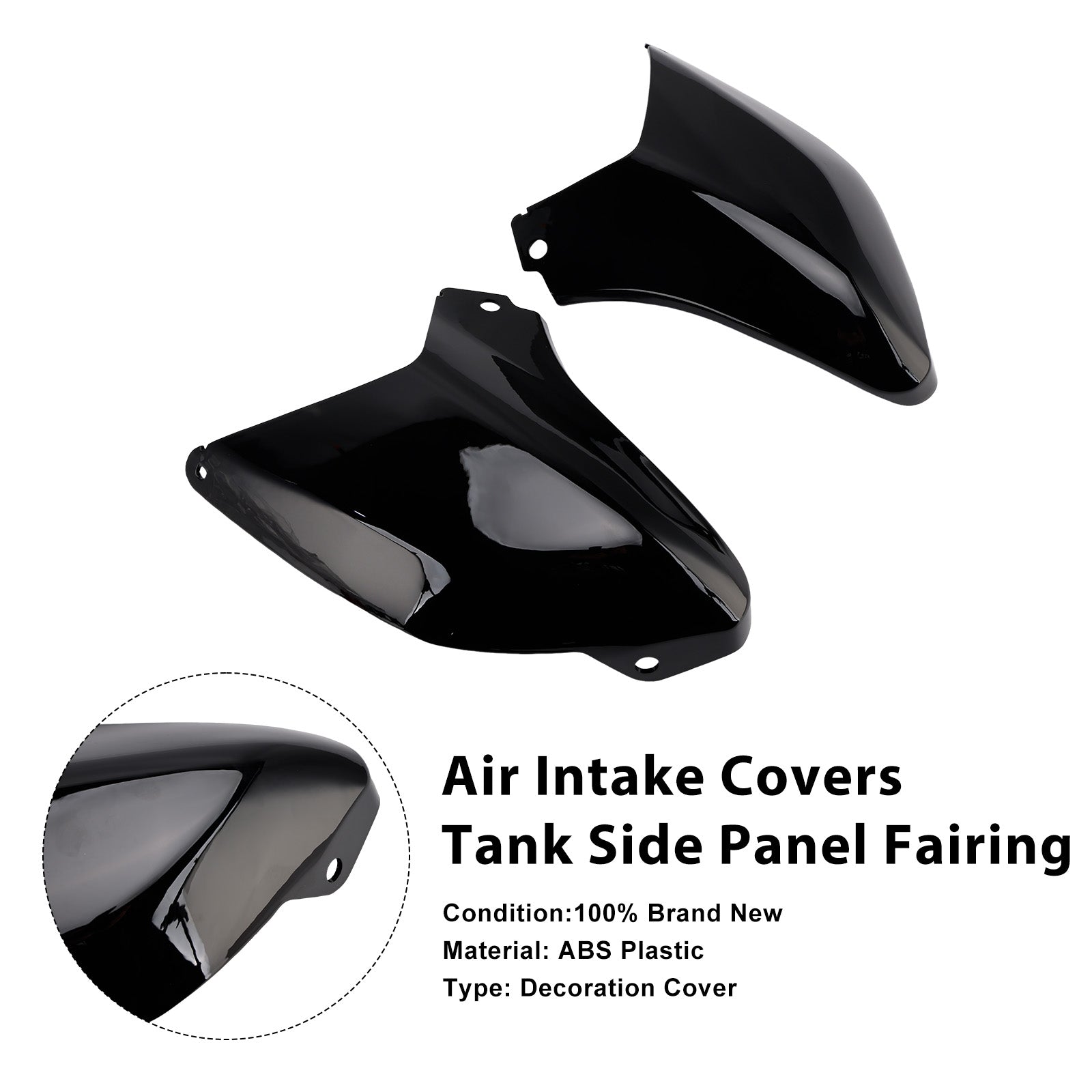 2025-2026 Kawasaki Z900 Air Intake Covers Tank Side Panel Fairing