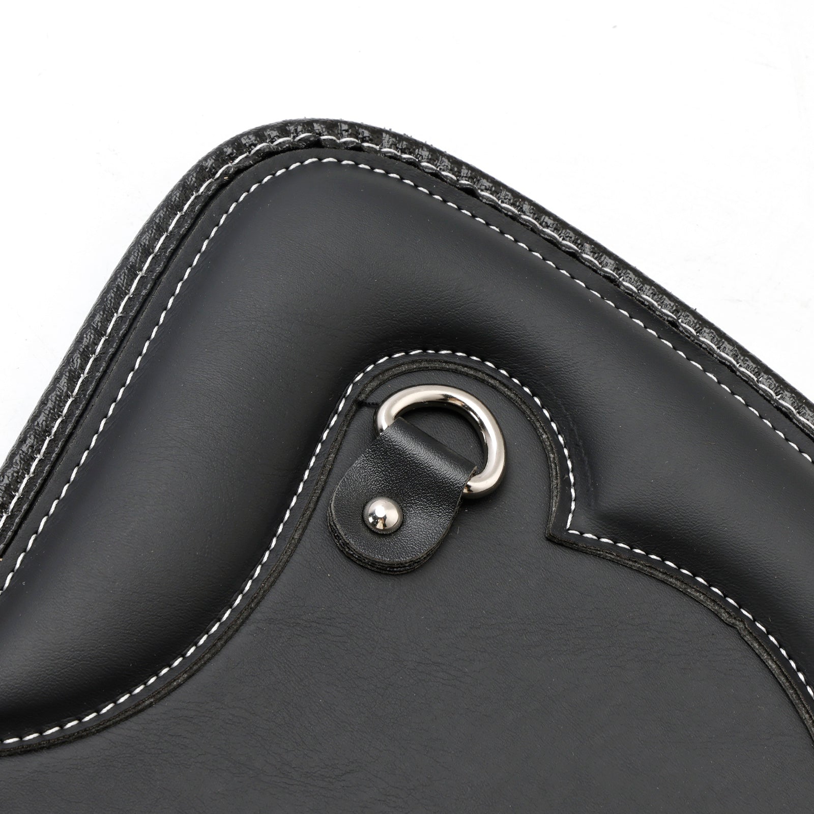 2Pcs Universal Heat Saddle Shield Deflector Blackb For Flhxs Glide Rider Fxdwg Brown