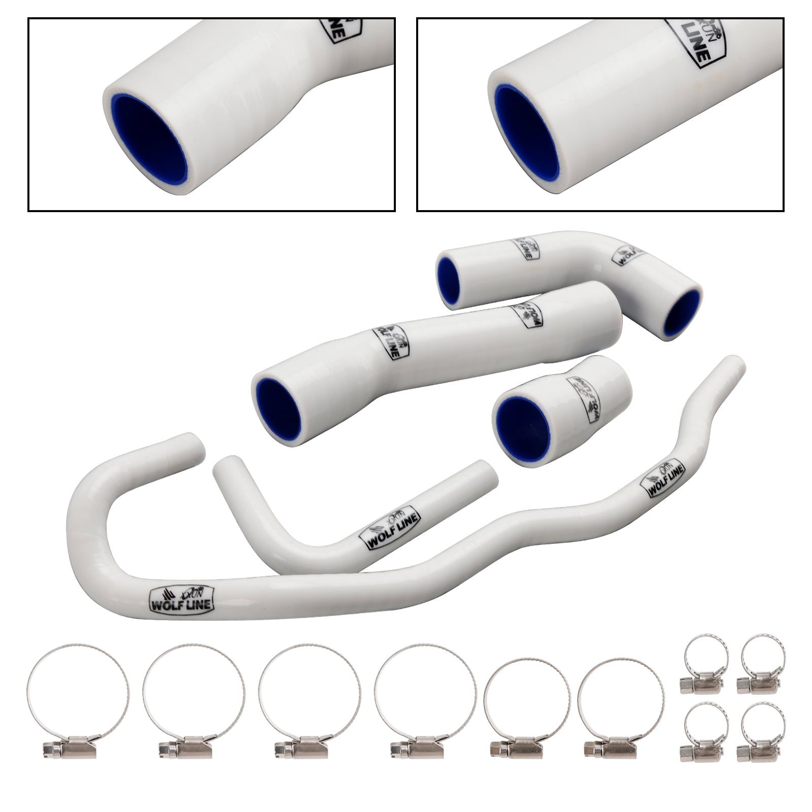 2019-2023 BMW S1000RR Silicone Radiator coolant Hose kit