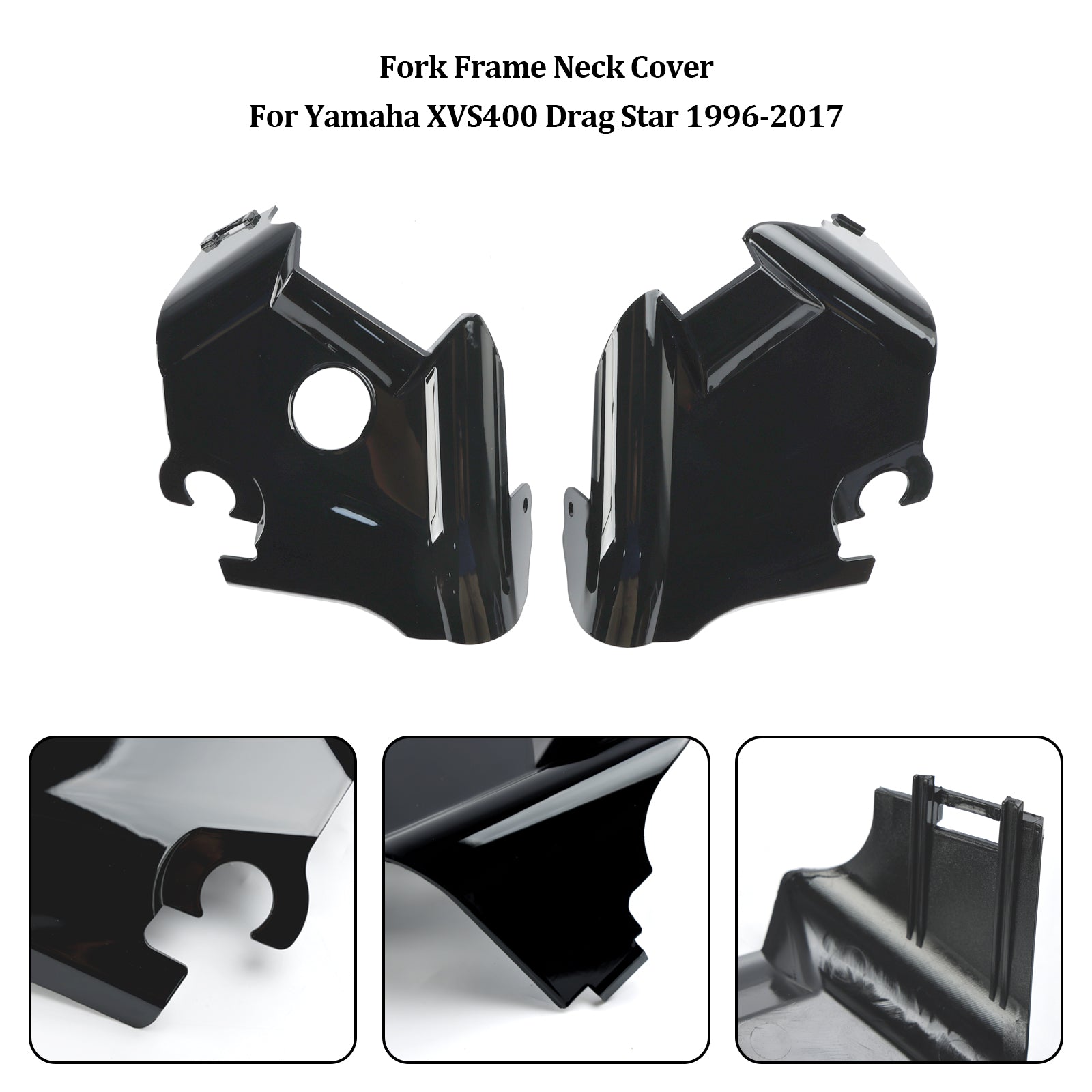 97-03 YAMAHA XVS400 XVS650 Drag Star V-Star 650 gaffel Nackskydd