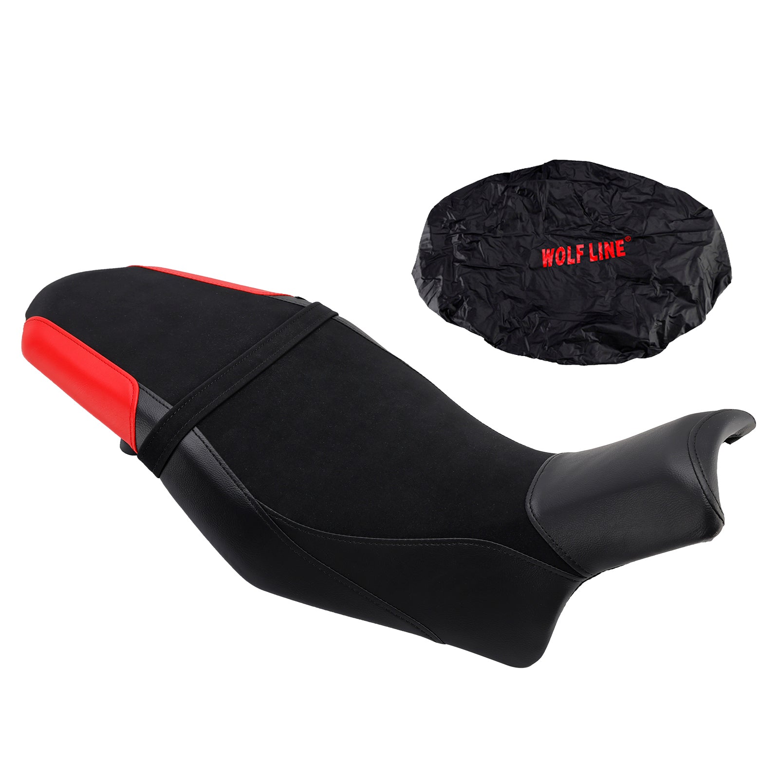 Suzuki Katana 19-24 Rider Passenger Seat Front Rear Cushion +20Mm Fit Black