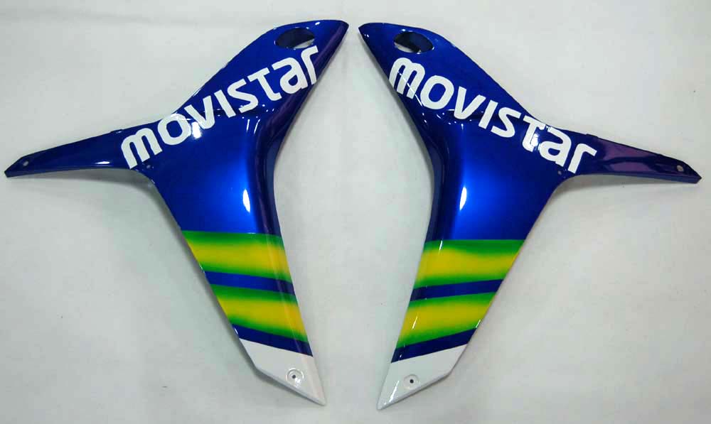 Amotopart 2009–2012 Honda CBR600RR blau-grünes Verkleidungsset