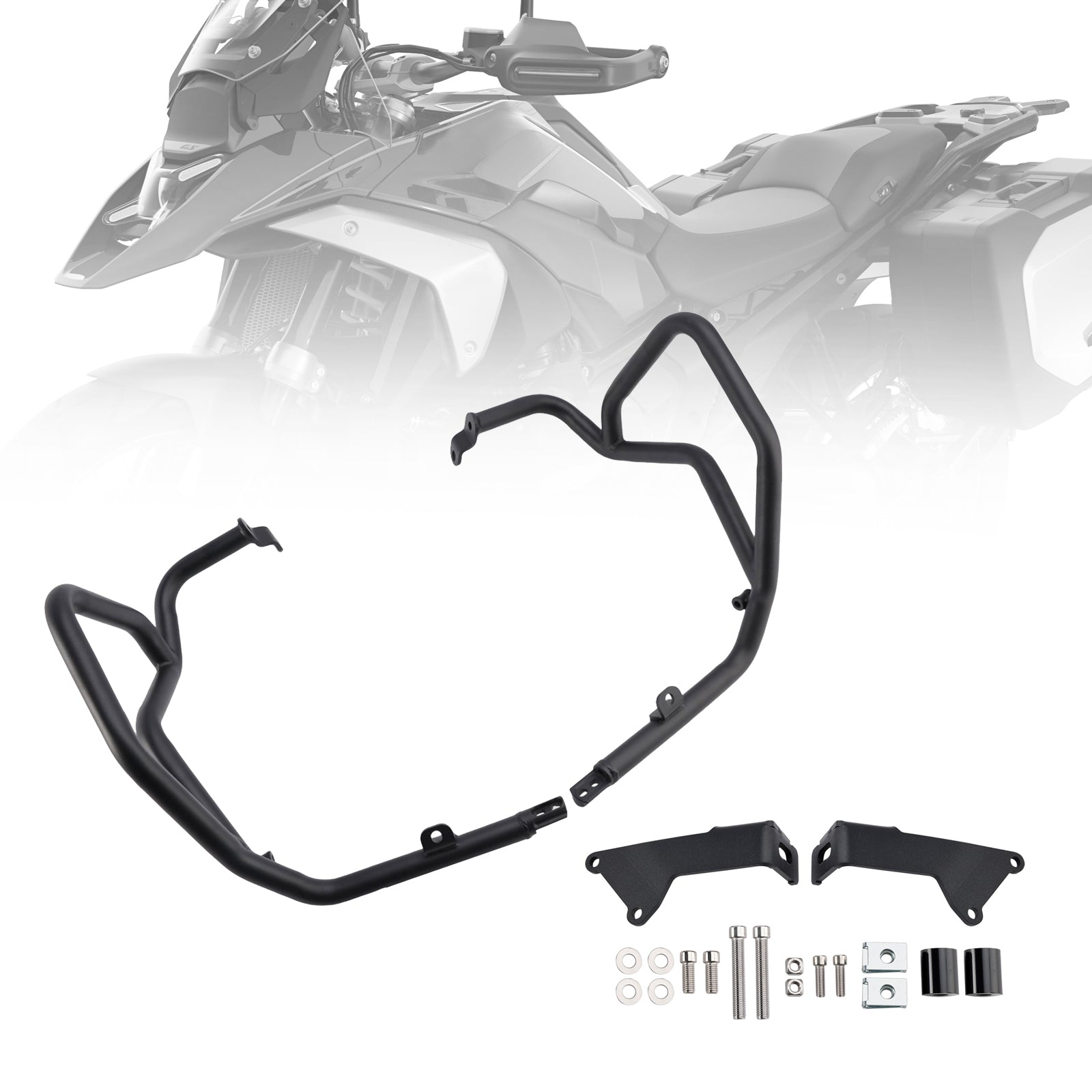 24-25 BMW R1300GS R 1300 GS Crash Bar Upper Engine Guard Steel Frame Chrome