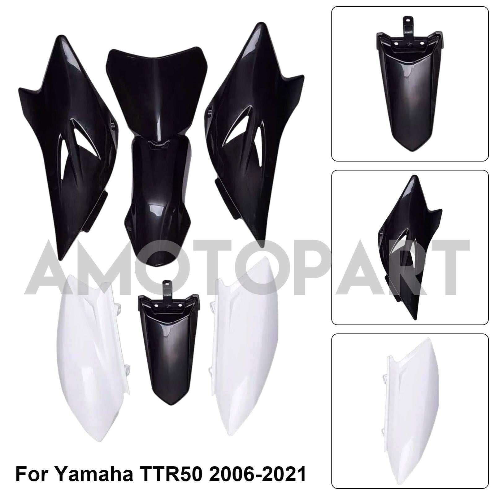 2006-2021 Yamaha TTR50  Body Plastic Kit Front Rear Fender Fairing