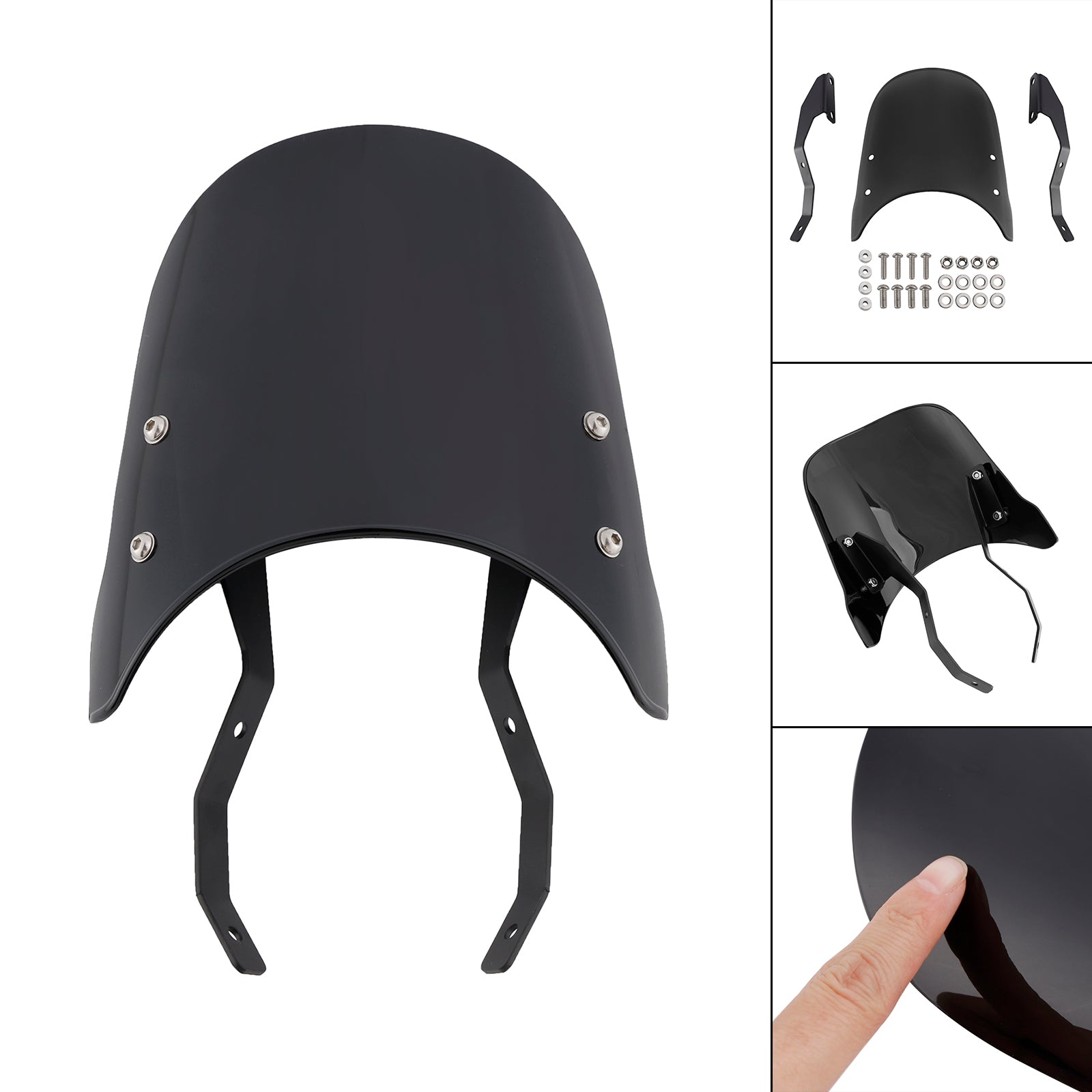 23-24 Honda Rebel 250 300 500 CL250 CL300 CL500 čelního skla čelní sklo