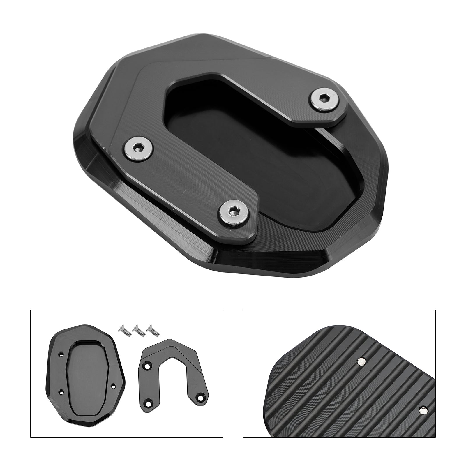 15-20 Ducati Scrambler 400/800/1100 Kickstand Enlarge Plate Pad