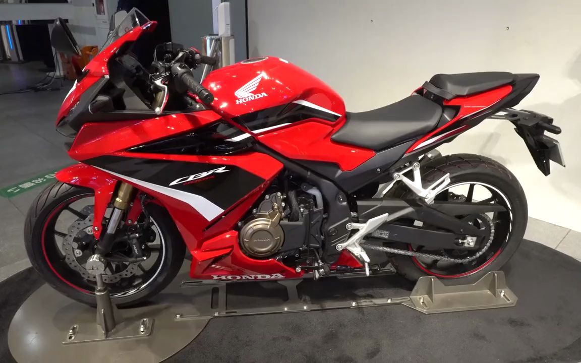 Kit de carenado Amotopart 2022 CBR400R Honda rojo y negro