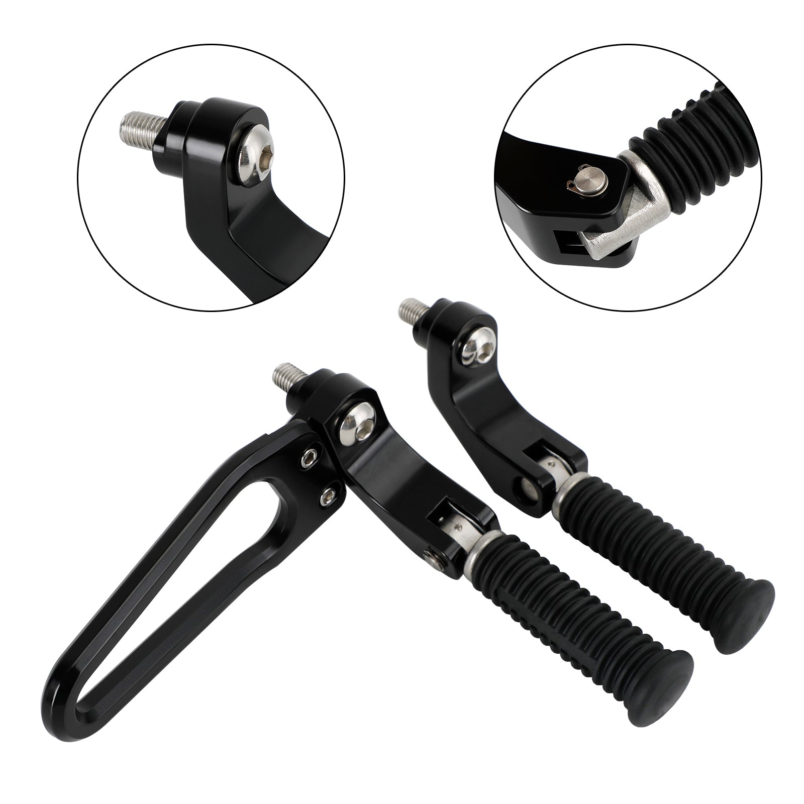 Rear Footrest Pedal Passenger Footpeg Mounting Kit for BMW R18 2020-2022