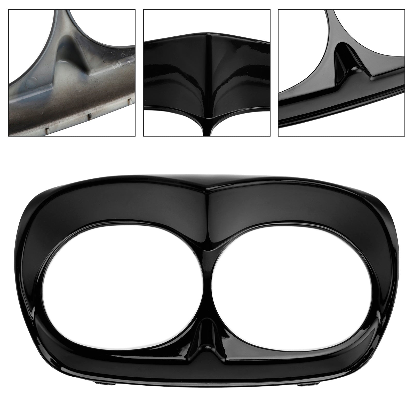 1998-2013 Road Glide Dual Headlight Trim Bezel Cover Fairing