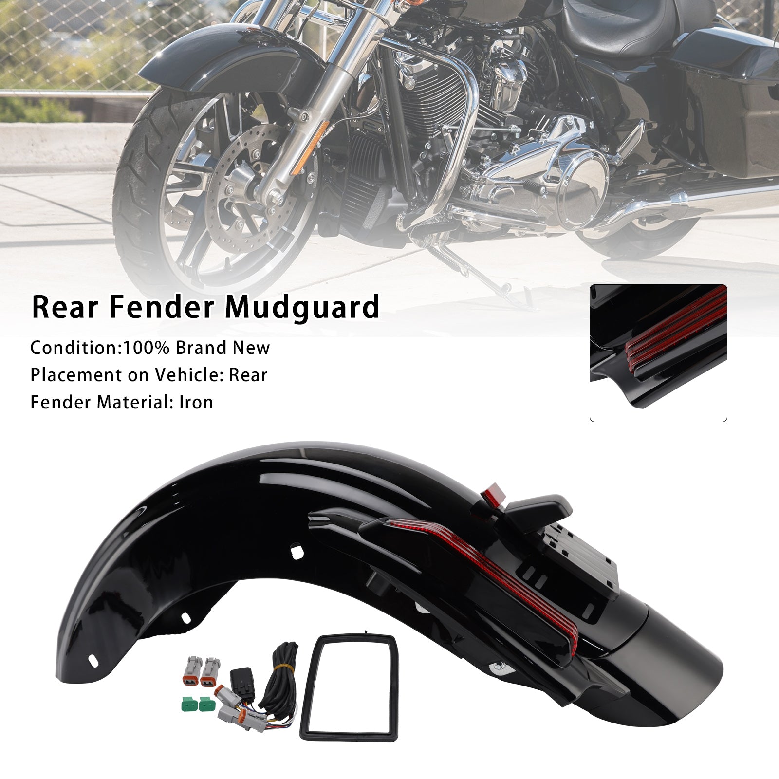 2023-2025 Touring Road Glide Street Glide CVO  Rear Fender System