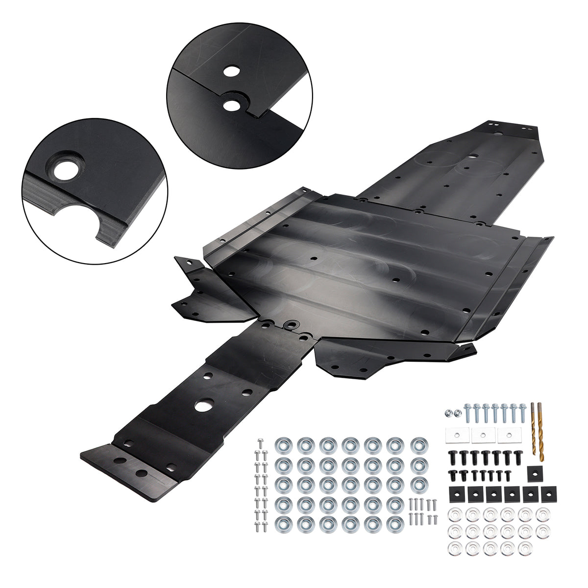 Kit de placa protectora de deslizamiento de protección del tren de rodaje Kawasaki Teryx Krx 1000 2020-2026 Uhmw