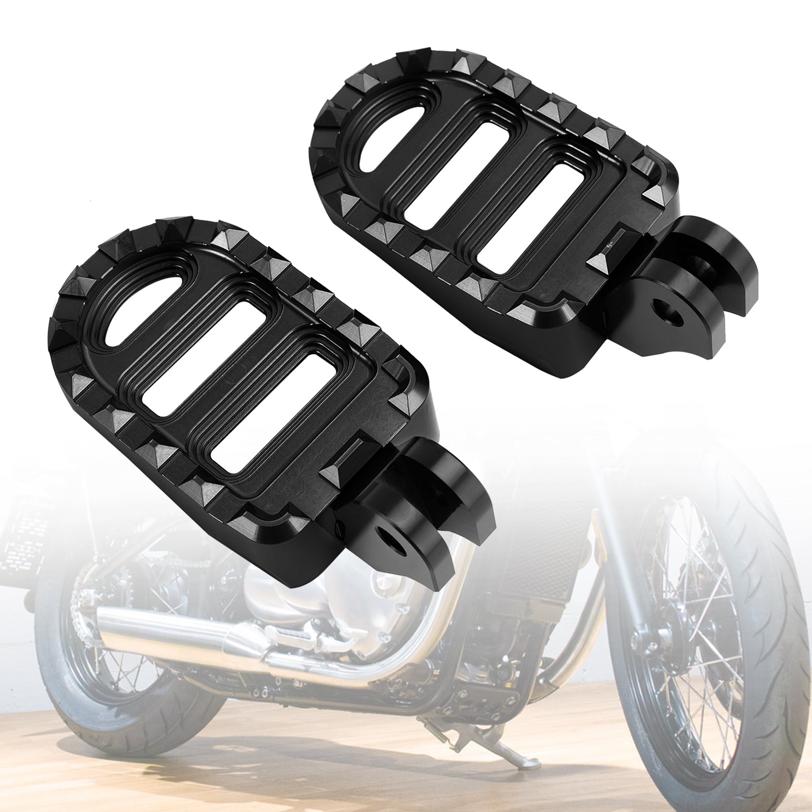 2016-2022 Bonneville T100 T120 Front Footrests Foot Peg