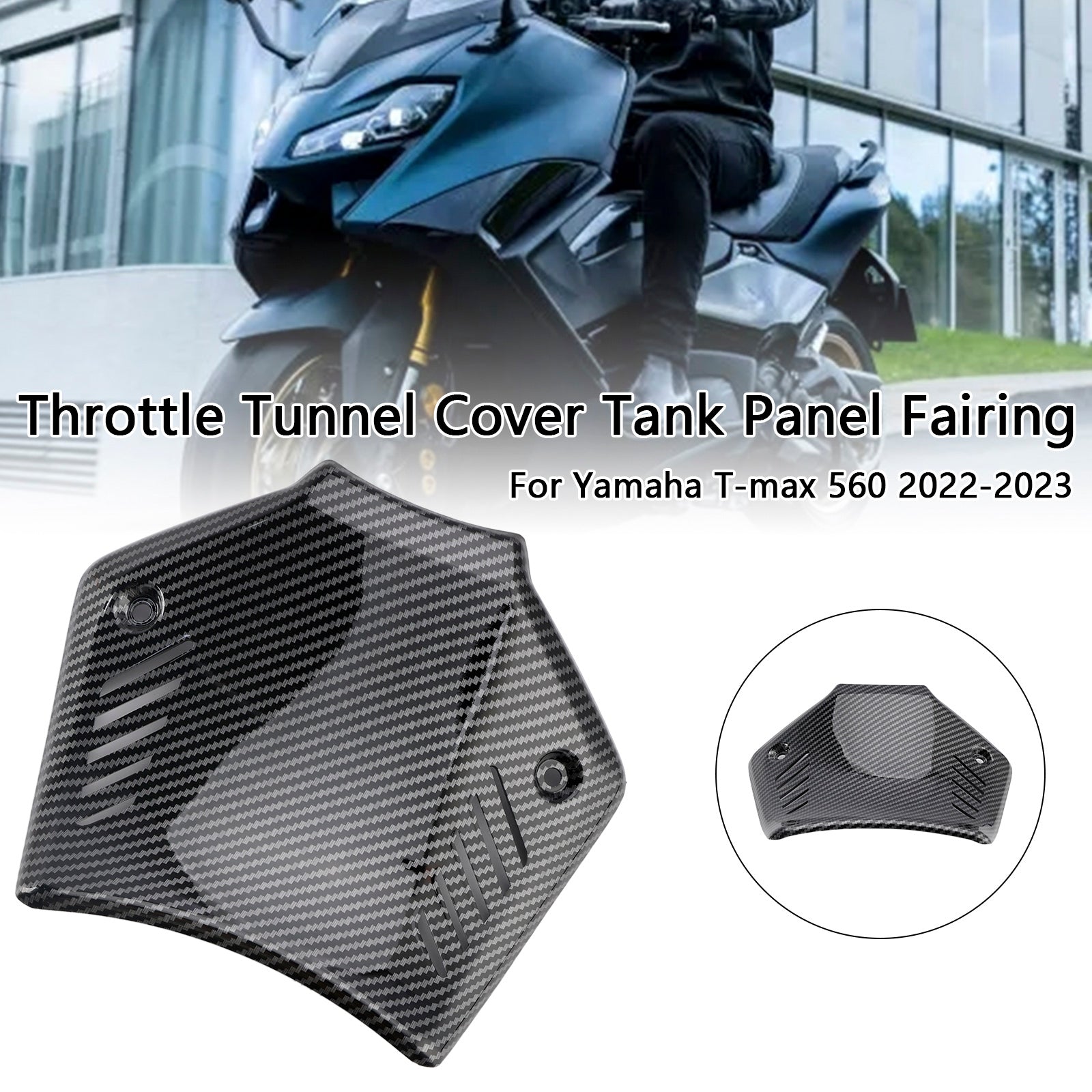 2022 2023 Yamaha Tmax 560 Throttle Tunnel Cover Tank Panel Fairing