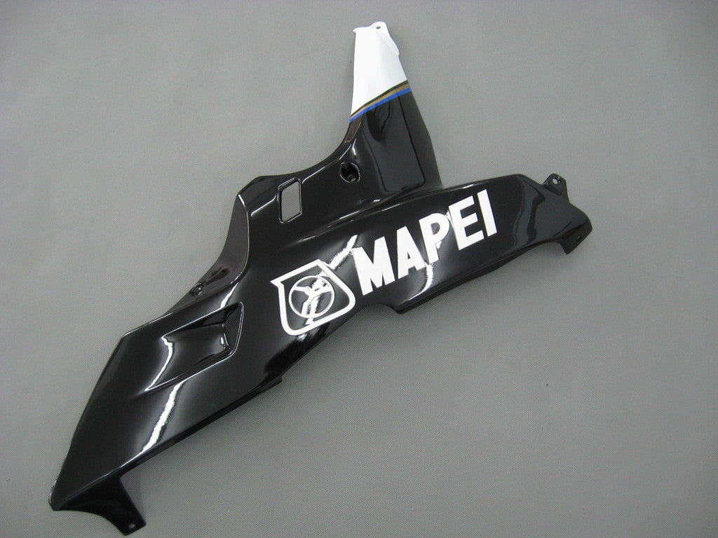 Amotopart 2007–2008 Honda CBR600RR Verkleidungsset in Weiß und Blau