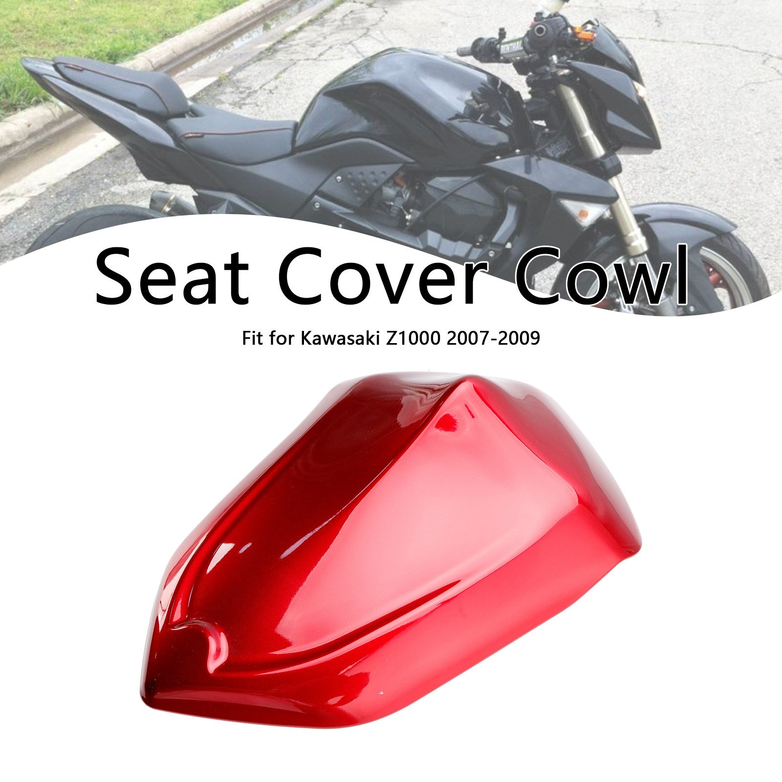 Cubierta de carenado para asiento trasero Kawasaki Z1000 07-09