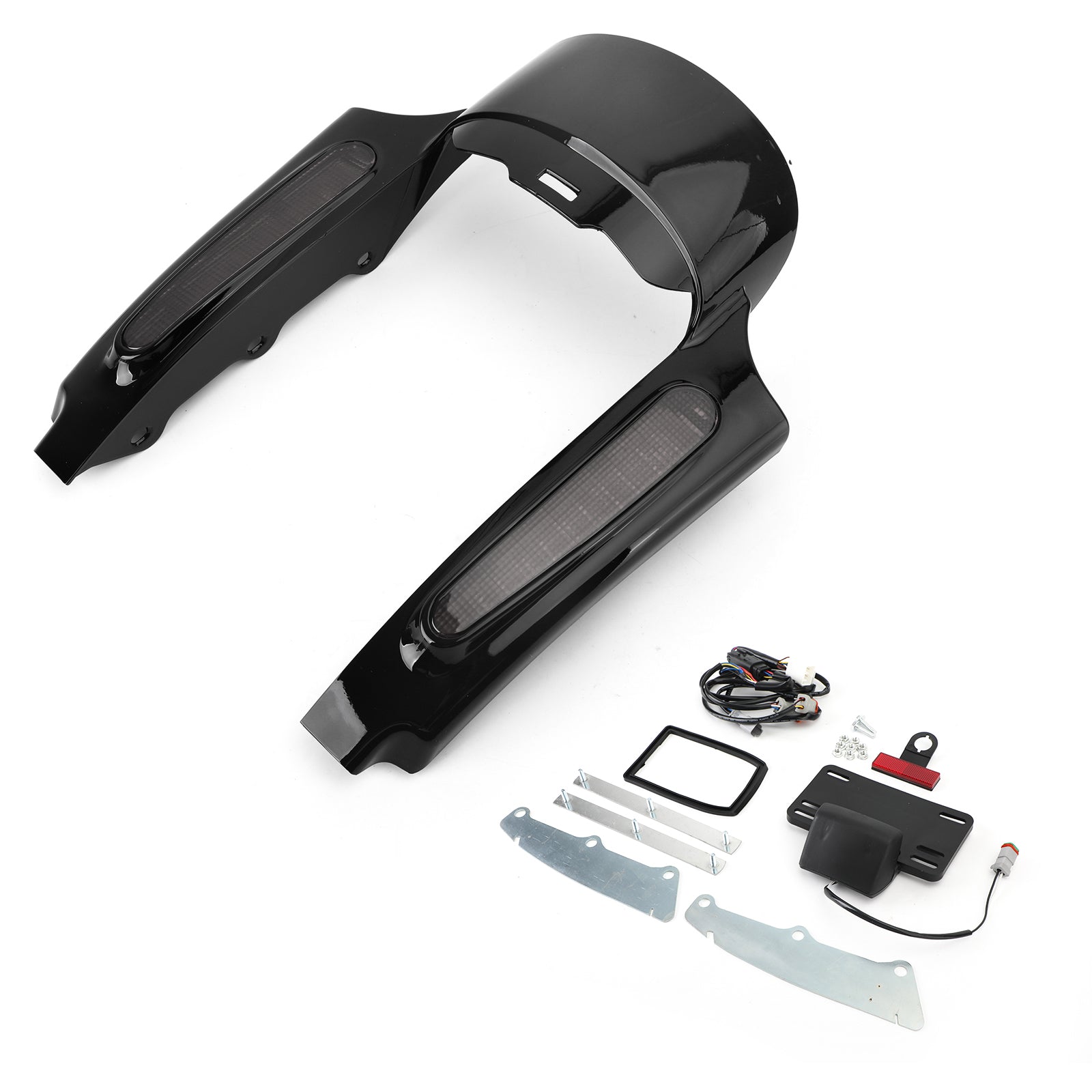 09-13 Touring Electra Road Street Glide Road King Smoke Rear Fender LED Light