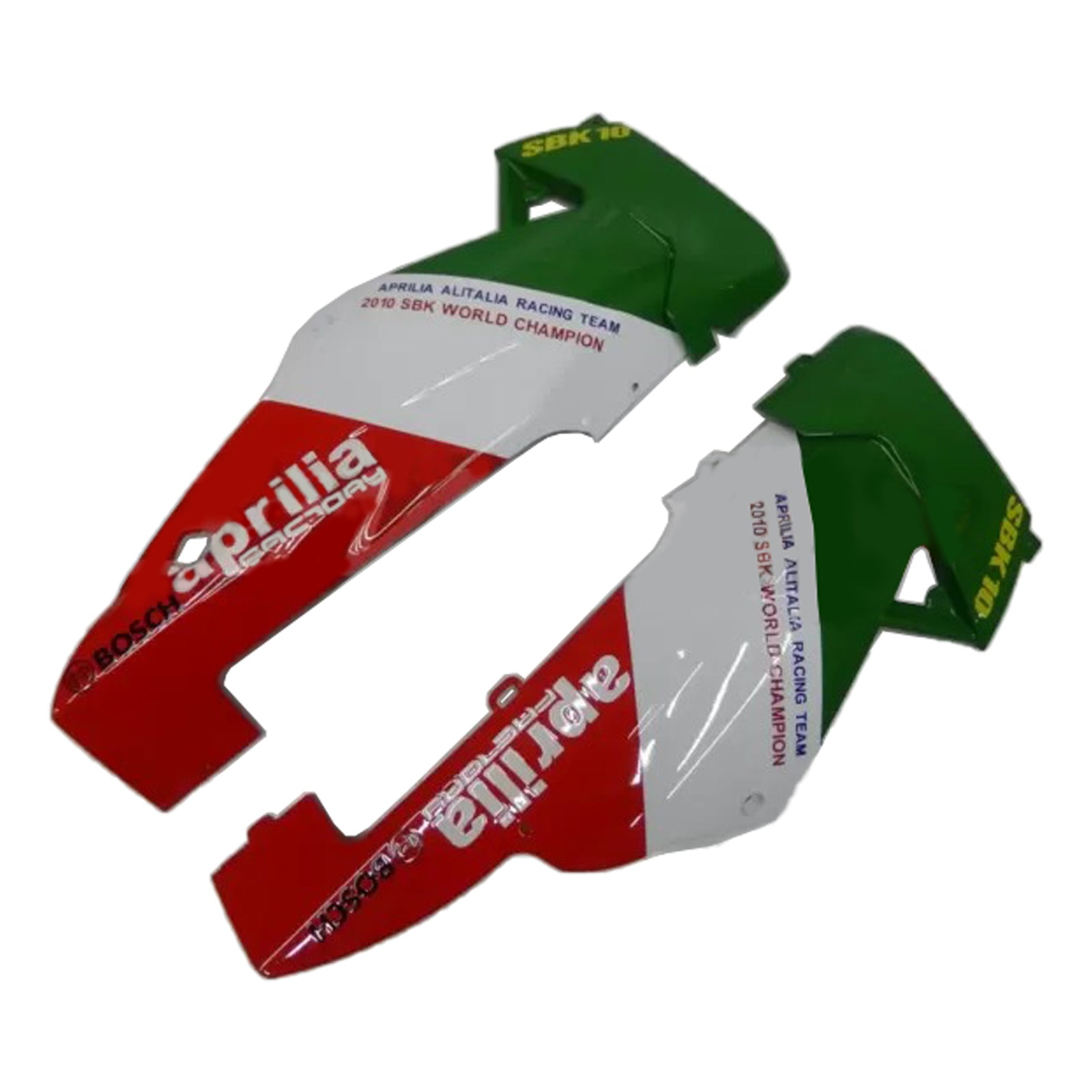 Amotopart 2009–2015 RSV4 1000 Aprilia Red&amp;Green Style1 Verkleidungsset