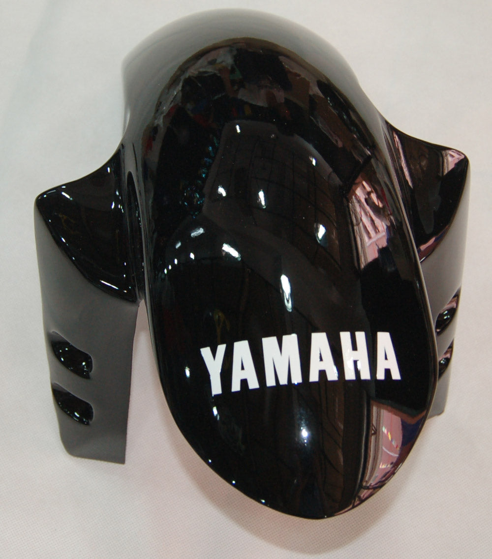 Amotopart 2007-2008 Yamaha YZF 1000 R1 Kit de carénage noir blanc Style 1