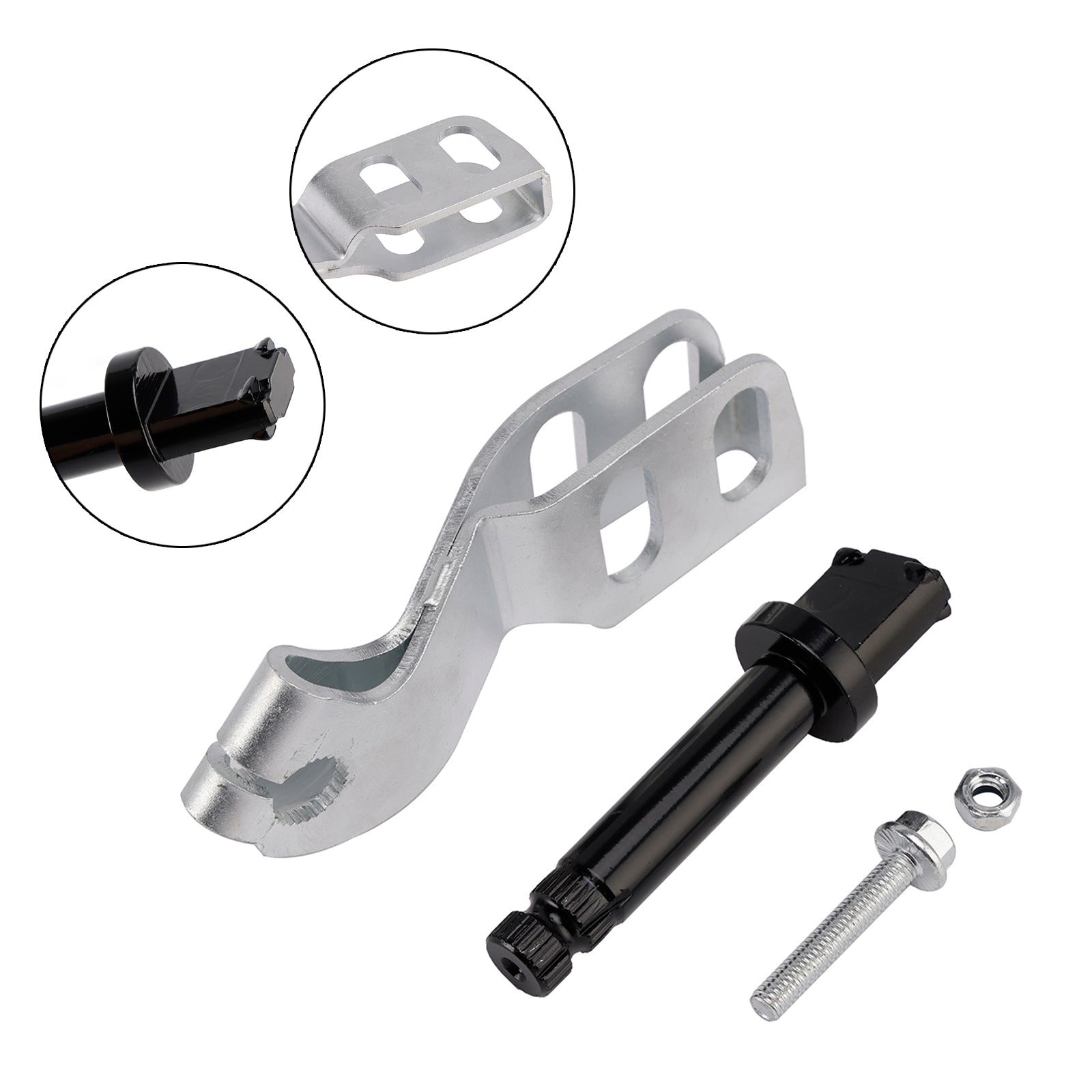 1988–2000 Honda Fourtrax 300 TRX300 Trommelbremsarm-Set hinten OEM 43410-HC4-000
