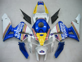 Amotopart 2005-2006 Kit carena Honda CBR600RR giallo e blu Style2