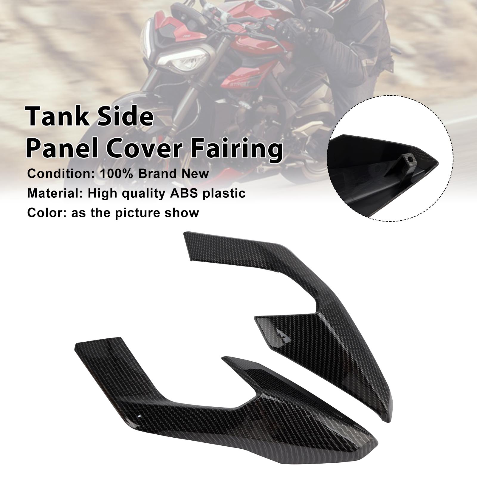 Street Triple 765 R/RS 2023-2025 Tank Side Cover Panel Fairing