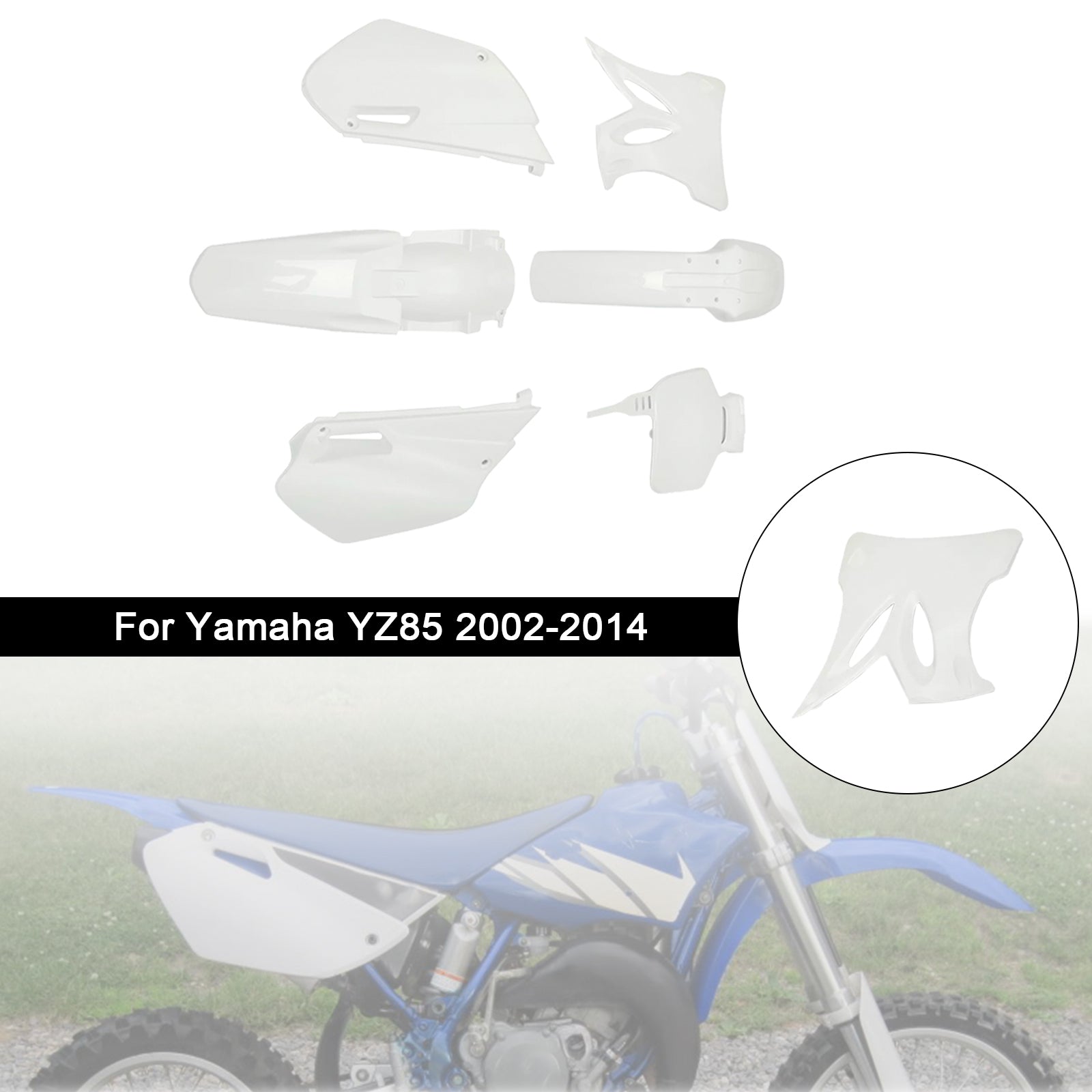 Amotopart 2002-2014 Yamaha YZ85 Fairing Kit