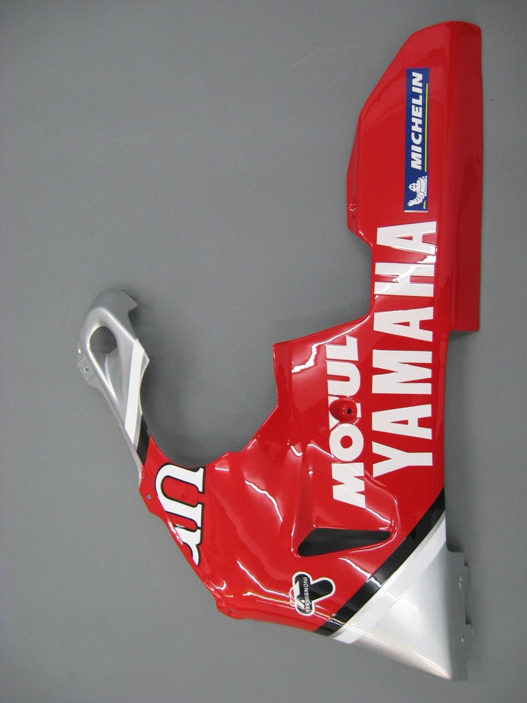Amotopart 2000-2001 Kit carena Yamaha YZF 1000 R1 Argento e Rosso