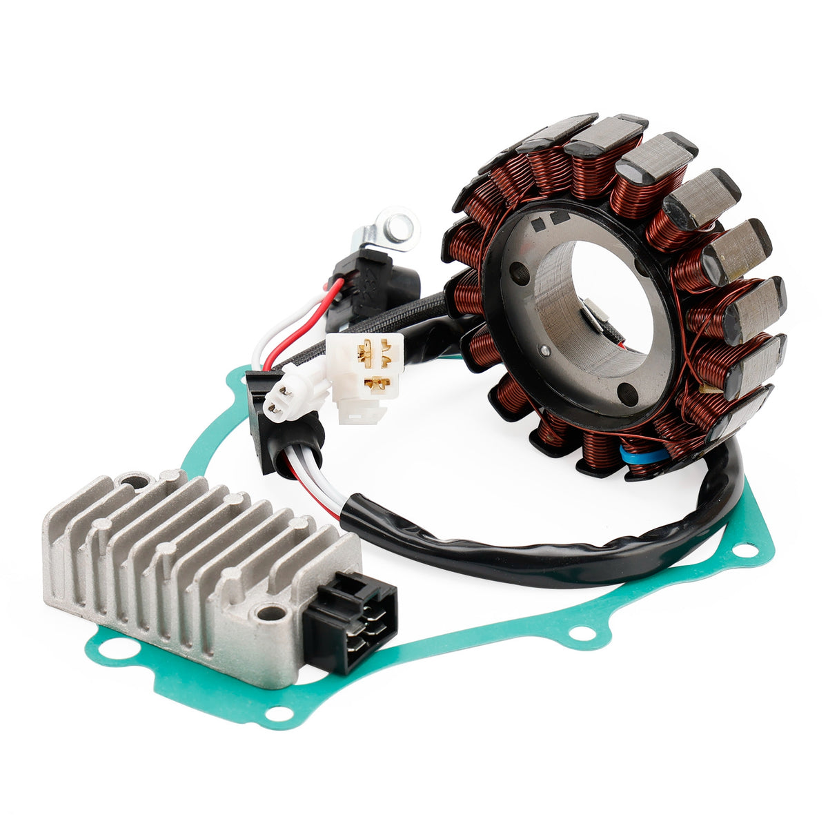 Guarnizione raddrizzatore regolatore generatore statore per Yamaha MT125 MT-125 A 2015-2019