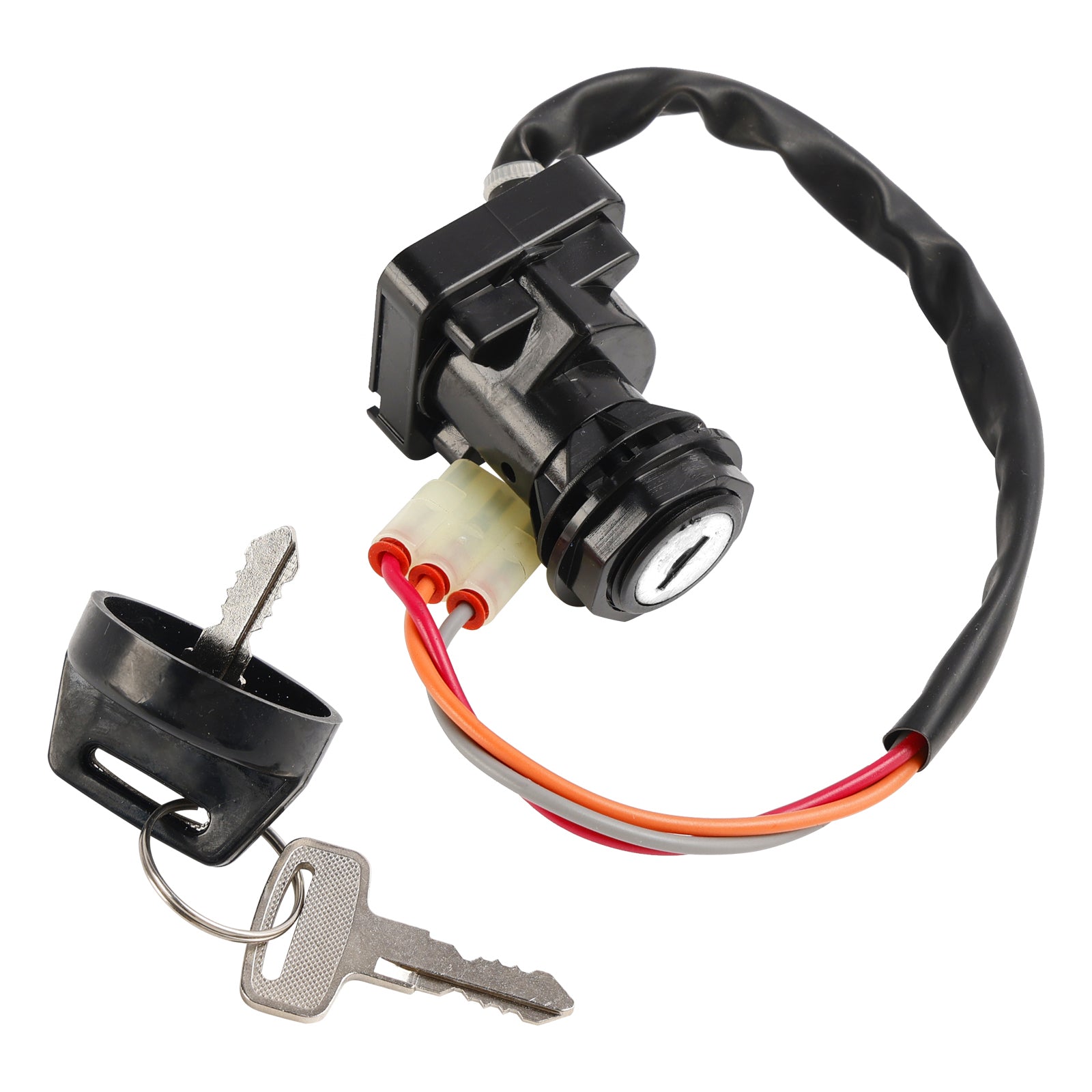 Key 25th Anniversary N 4コンセット ② 2000-2005 Arctic Cat 250 2X4 4X4 ATV 3-Pin Ignition Key Switch 3430-04