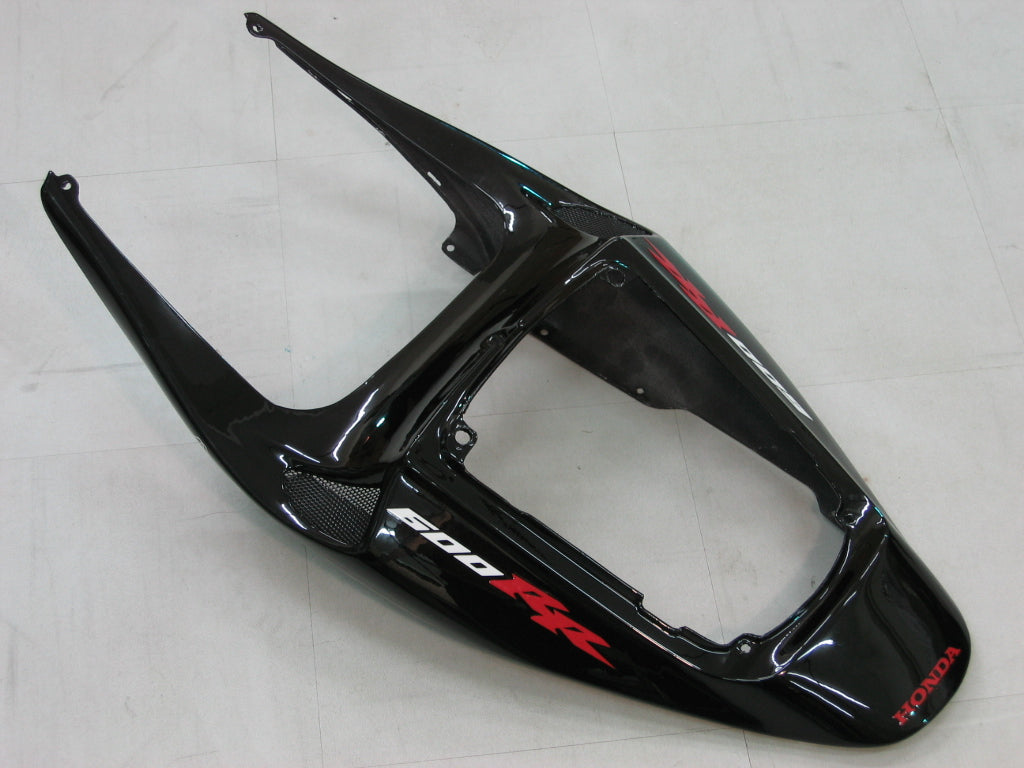 Amotopart 2005-2006 ホンダ CBR600RR ブラック&ホワイト Style1 フェアリングキット