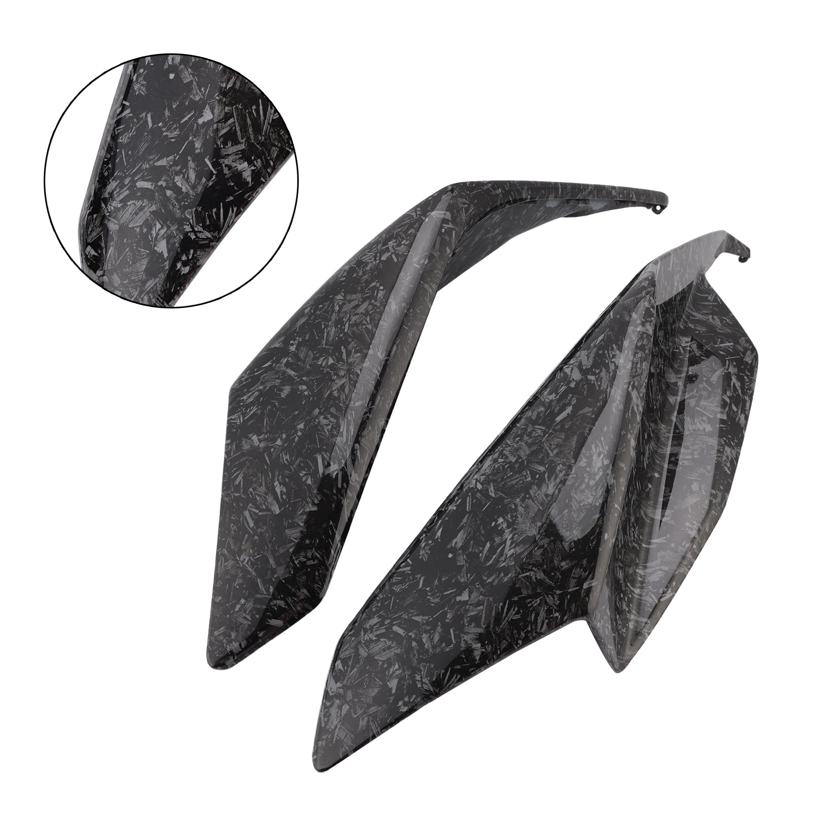 2021-2024 Aprilia RSV4 Air Deflector Spoiler côté camegage Kit Kit Kit