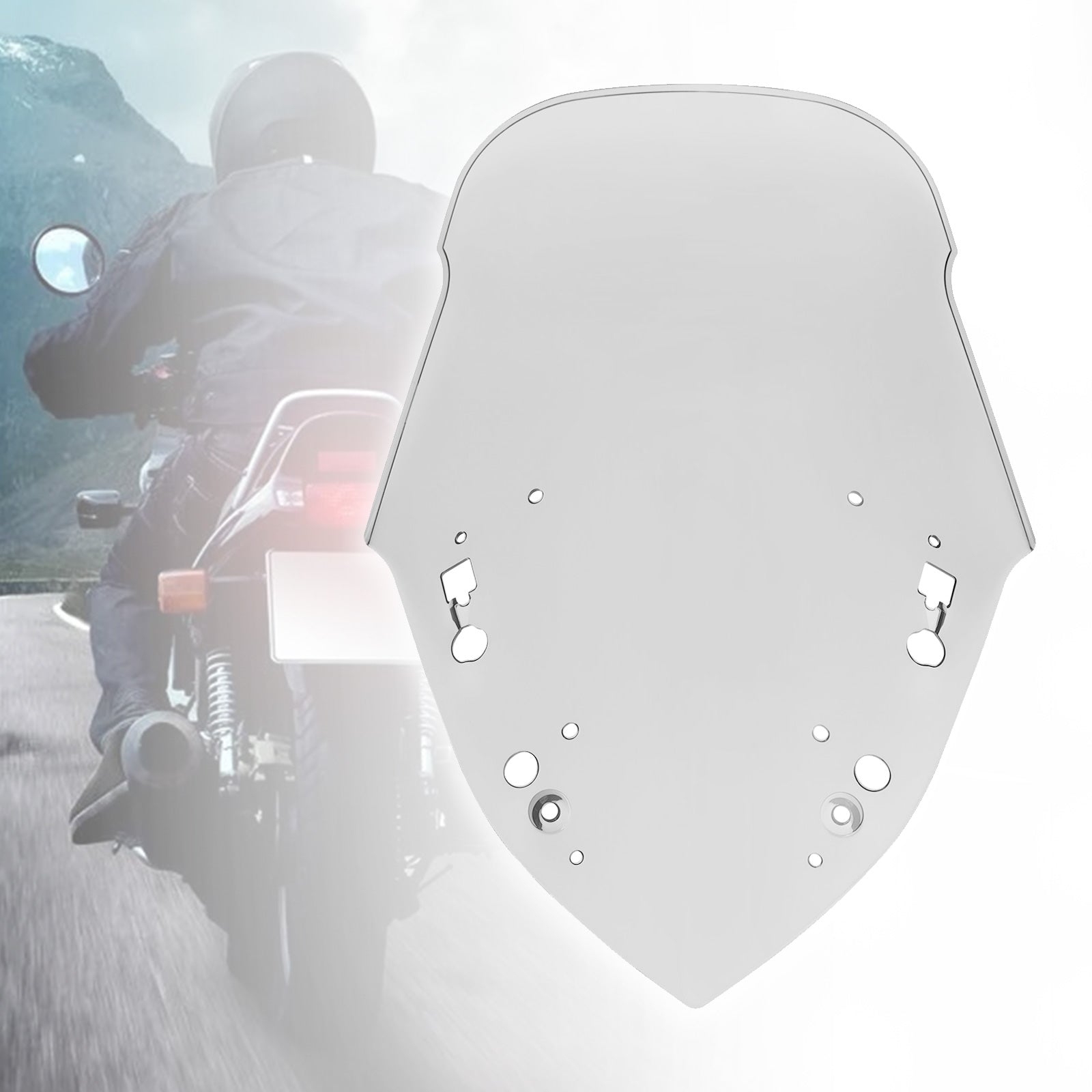 17-22 Yamaha X-MAX 300 ABS Motorcycle Windshield WindScreen