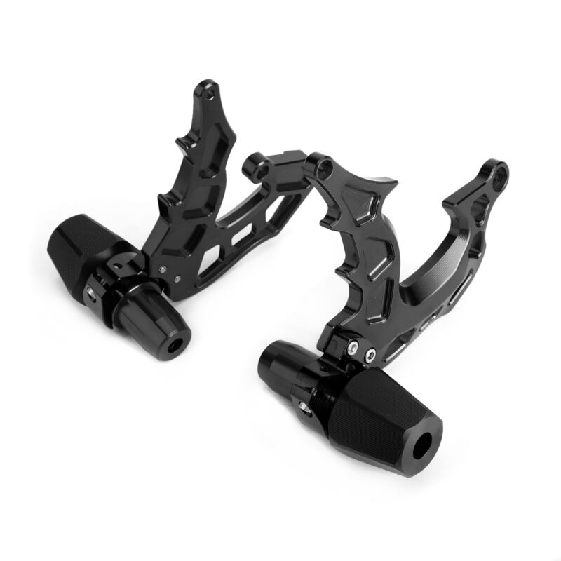 MT07 Fit MT-07 Protector Frame Crash Black 14-18 Sliders FZ07 Motorcycle Yamaha