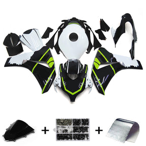 Kit carena Amotopart 2008-2011 Honda CBR1000RR nero e verde