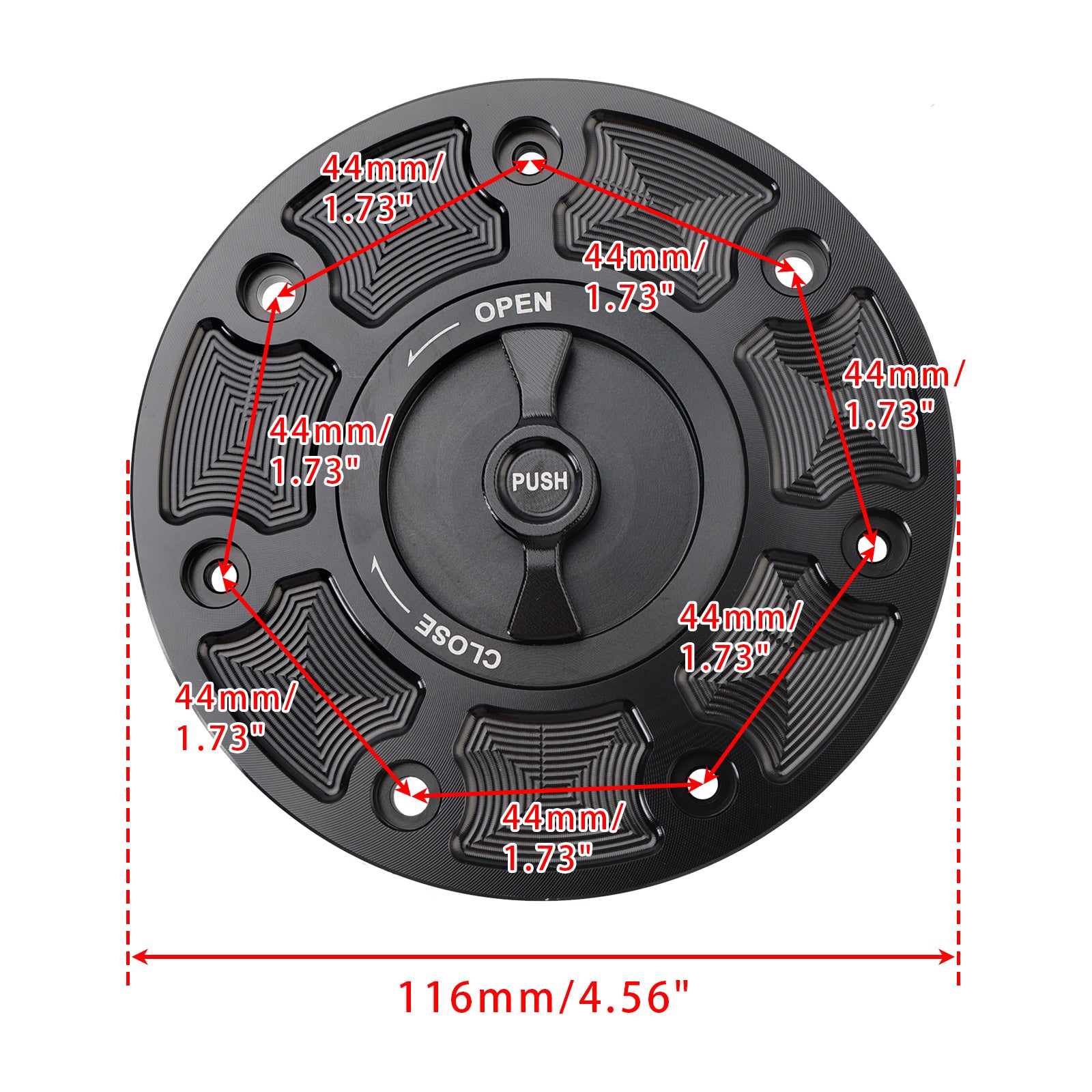 2018-2025 Duke 790 890  CNC Keyless Fuel Gas Cap