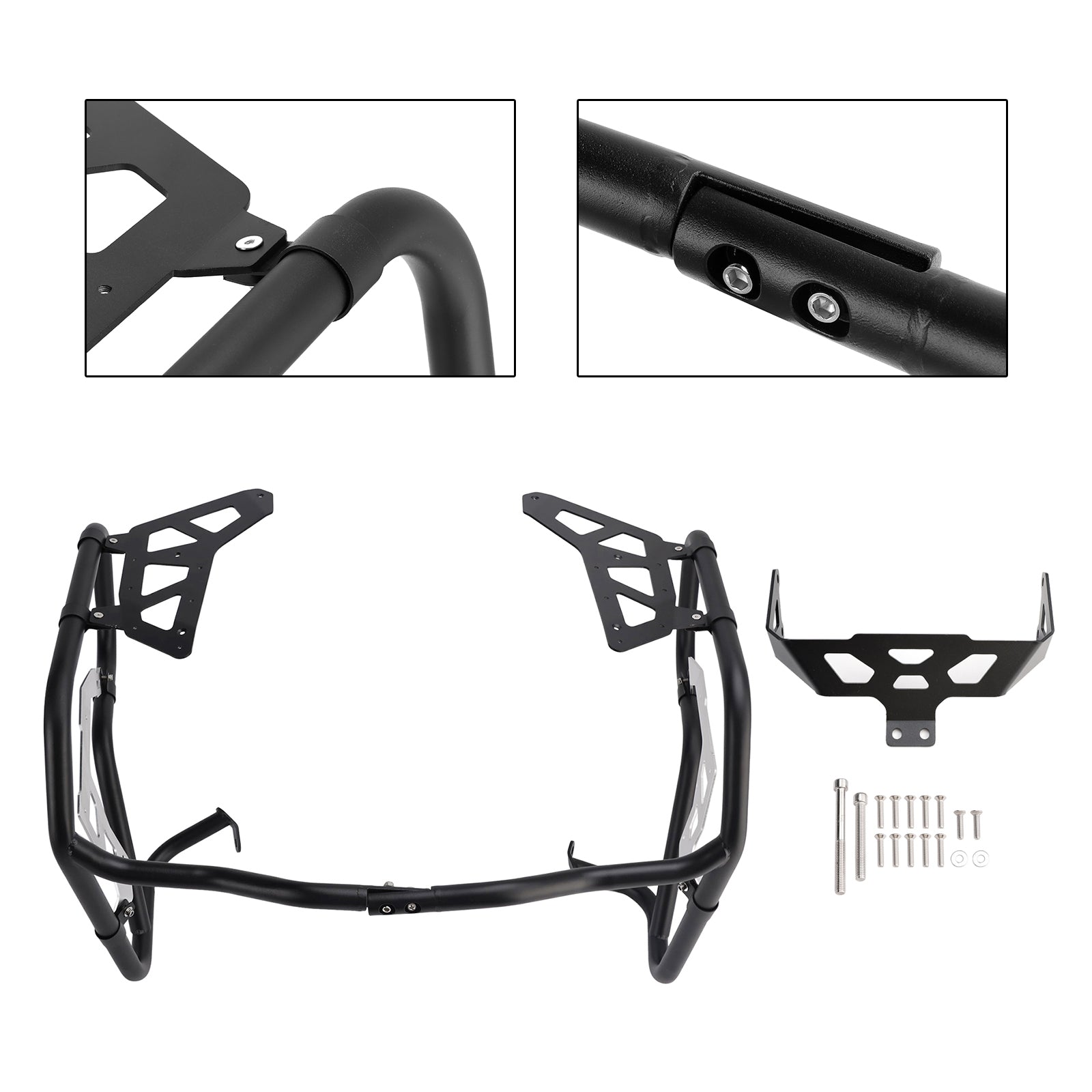 2024-2026 Adv Bmw R1300Gs Lower Engine Guard Frame Crash Bar Steel Fit Black