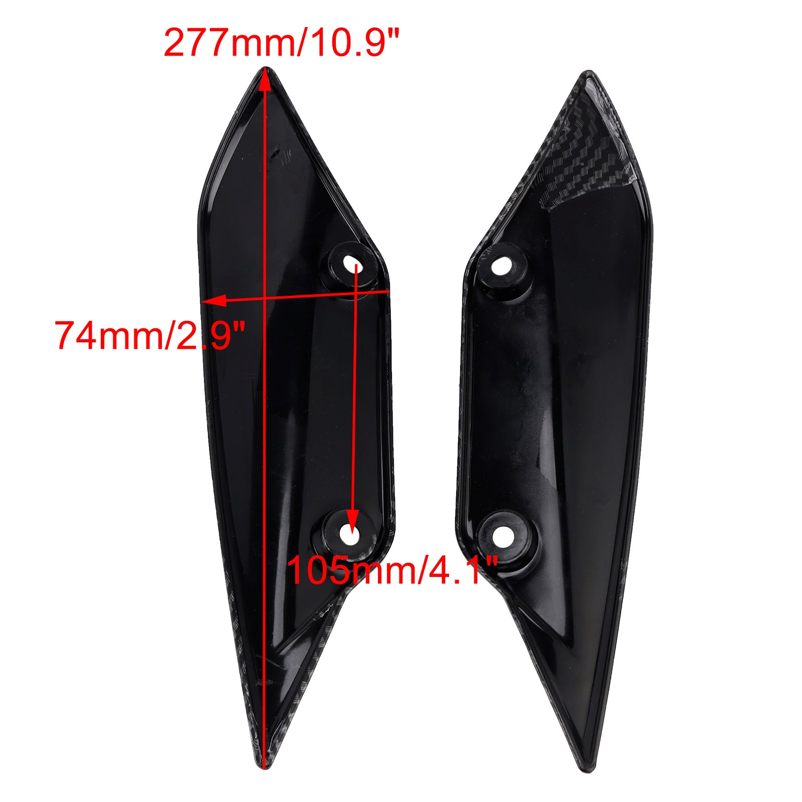 2015-2018 BMW S1000RR Front Spoiler Wind Winglets Fairing