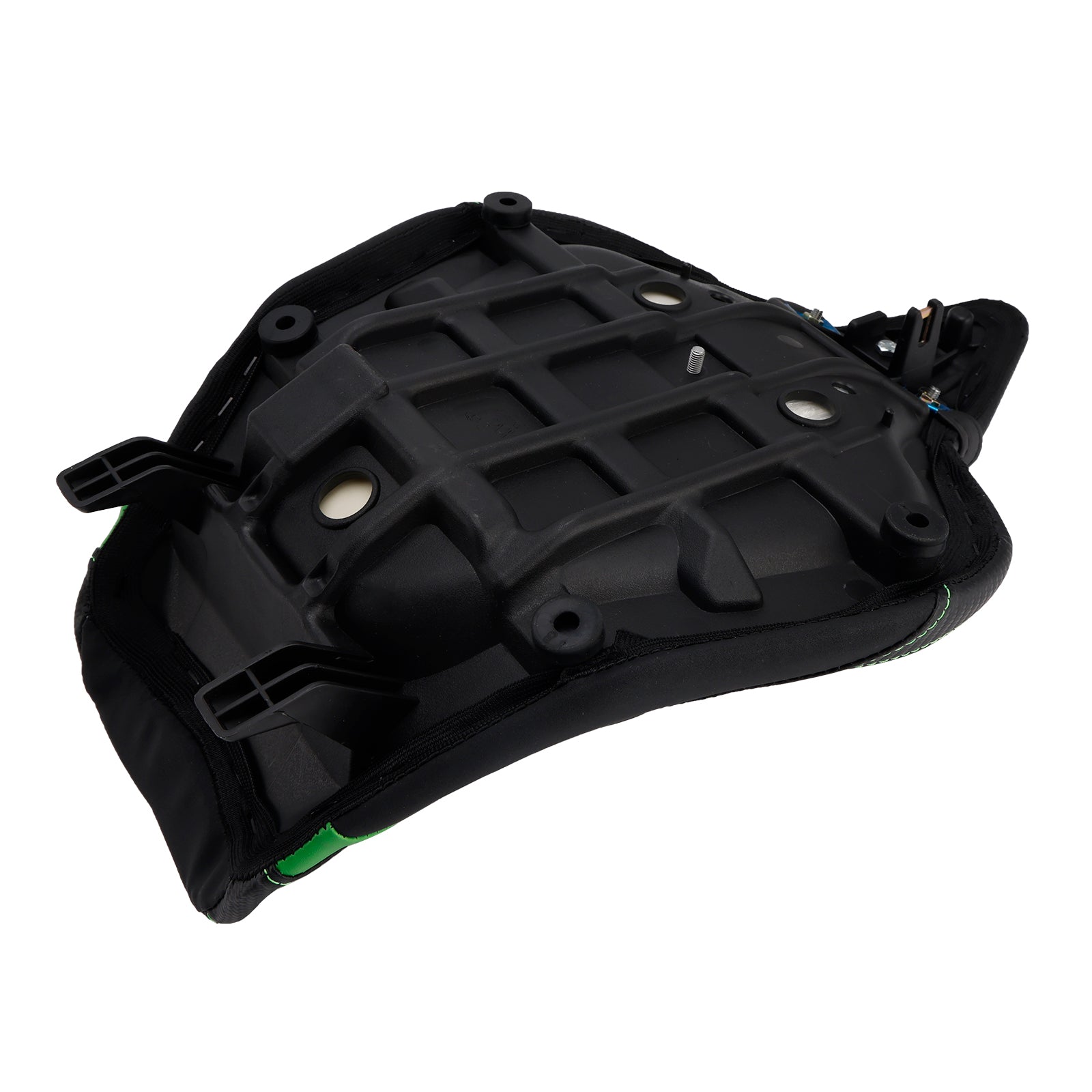 2014-2025 Kawasaki Z1000 anteriore inferiore con sedile posteriore conducente verde1