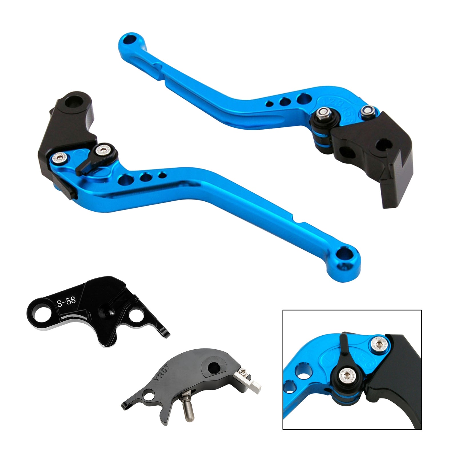 2022-23 Yamaha YZF R7 MT-10/SP FZ-10/SP Long Brax Brake Palancía