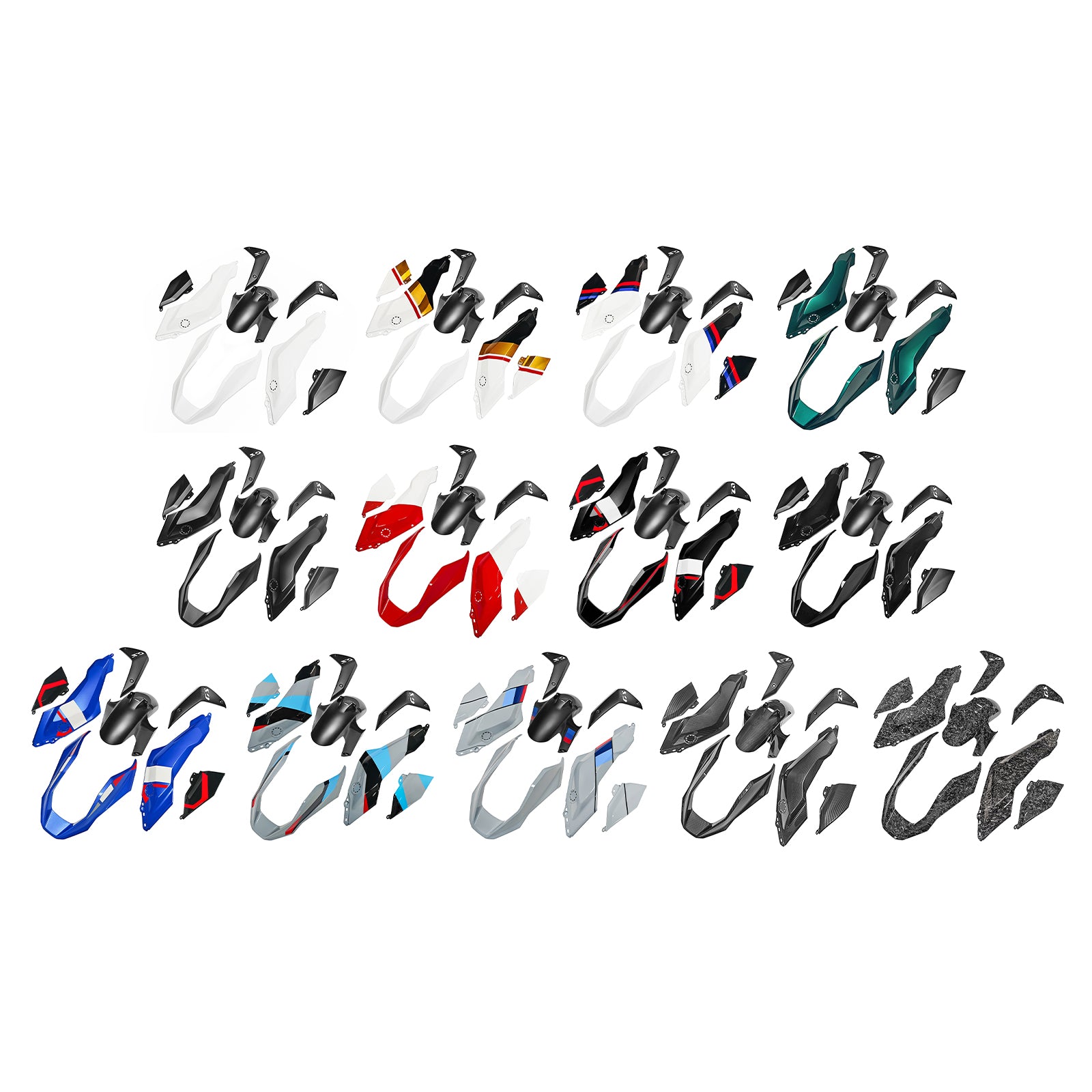 Amotopart 2024-2025 BMW R1300GS Collection Fairing Kit