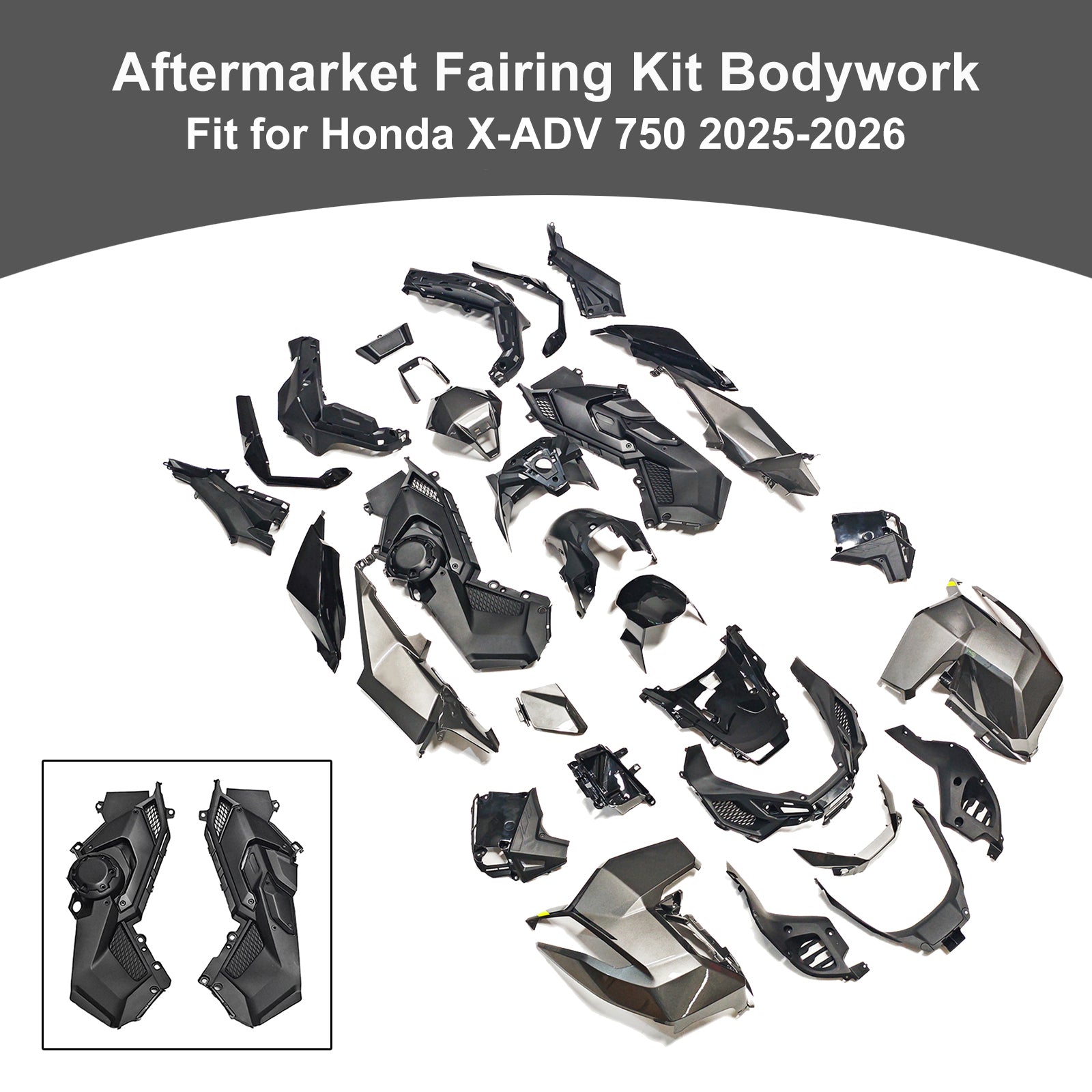 Amotopart 2025-2026 Honda X-ADV 750 Collection de kits de carénage