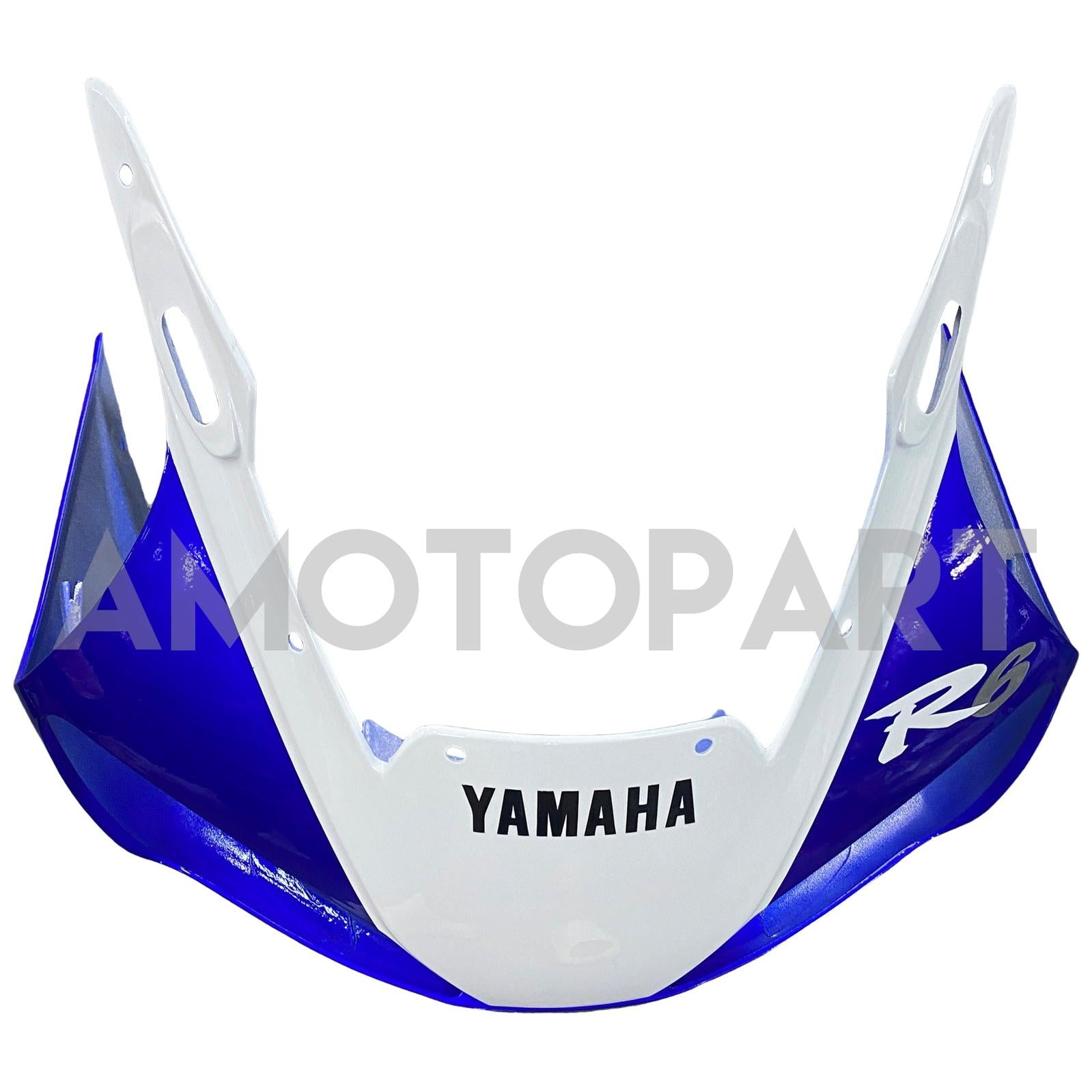 Amotopart 1998-2002 Yamaha YZF 600 R6 White Black Blue Fairing Kit