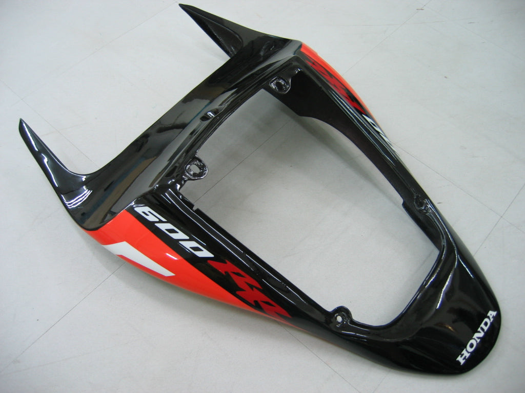 Amotopart 2007–2008 Honda CBR600RR Red&amp;Orange Repjol Verkleidungsset