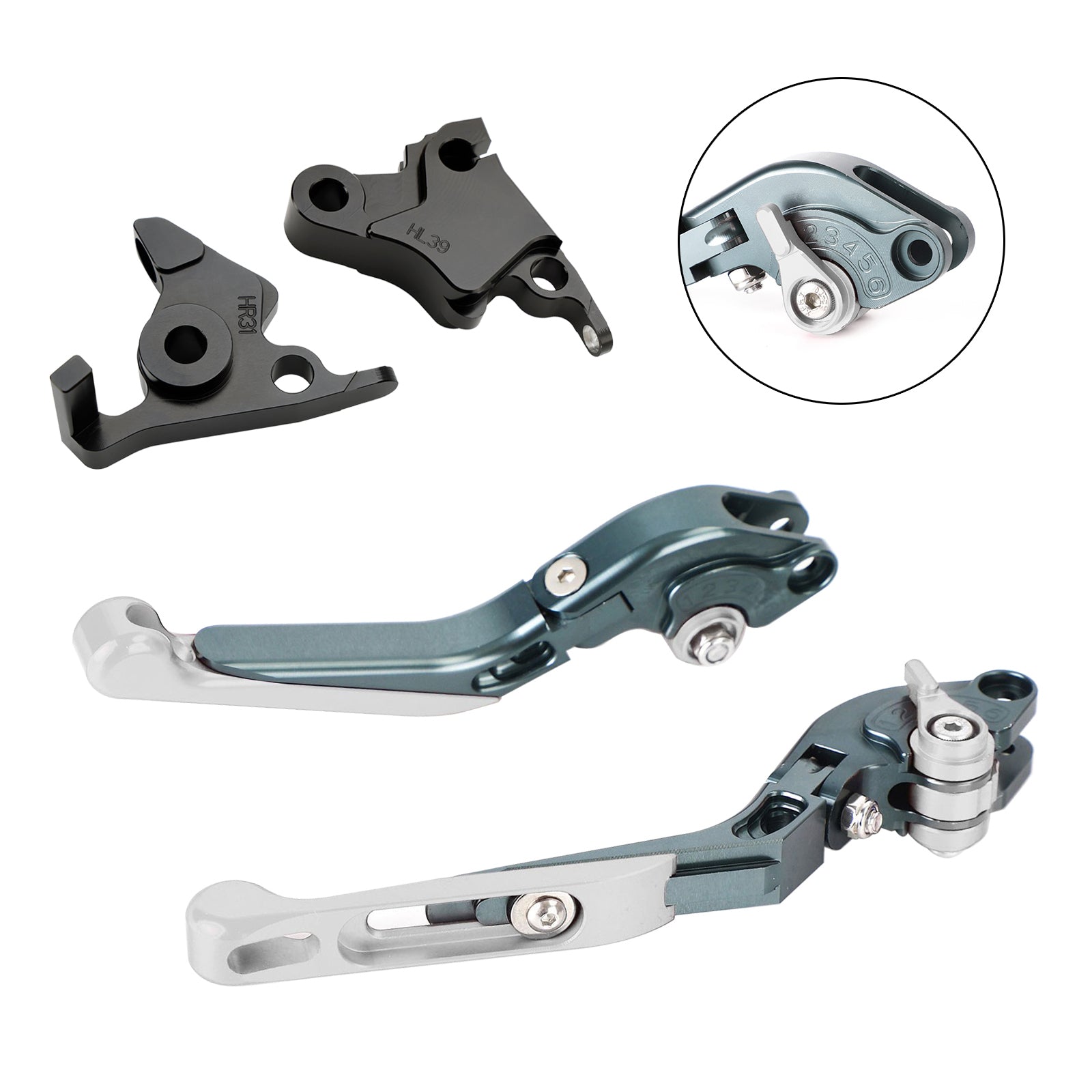 23-24 CFMOTO 450SS 450SR 21-23 450NK Adjustable Clutch Brake Lever