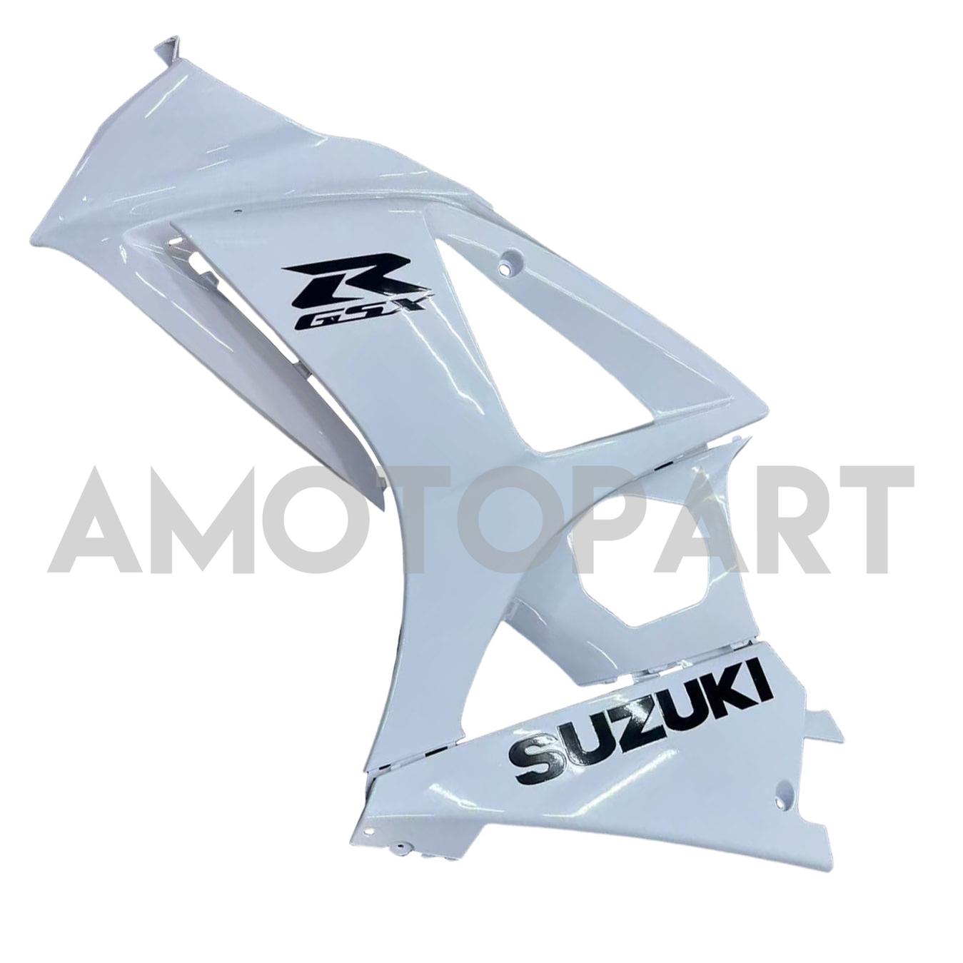 Amotopart 2007-2008 Suzuki GSXR1000 White Fairing Kit